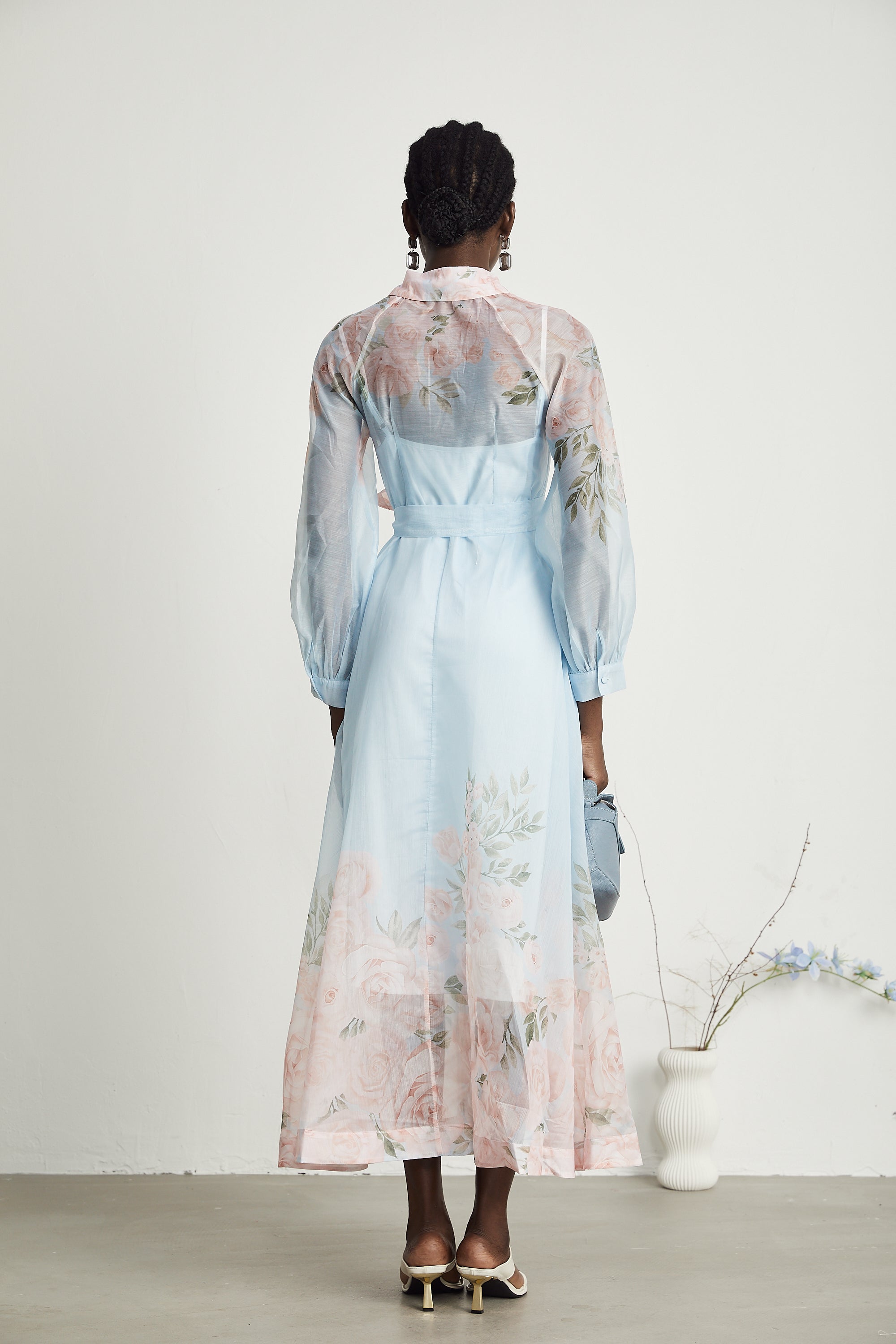 Axelle floral-print maxi dress