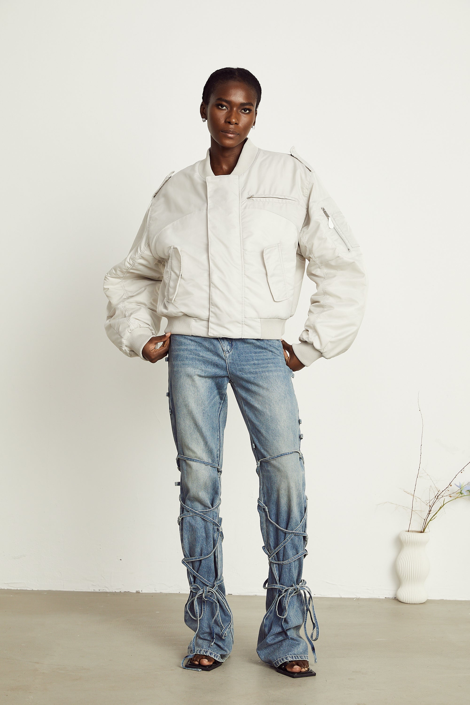 Cordélia padded bomber jacket