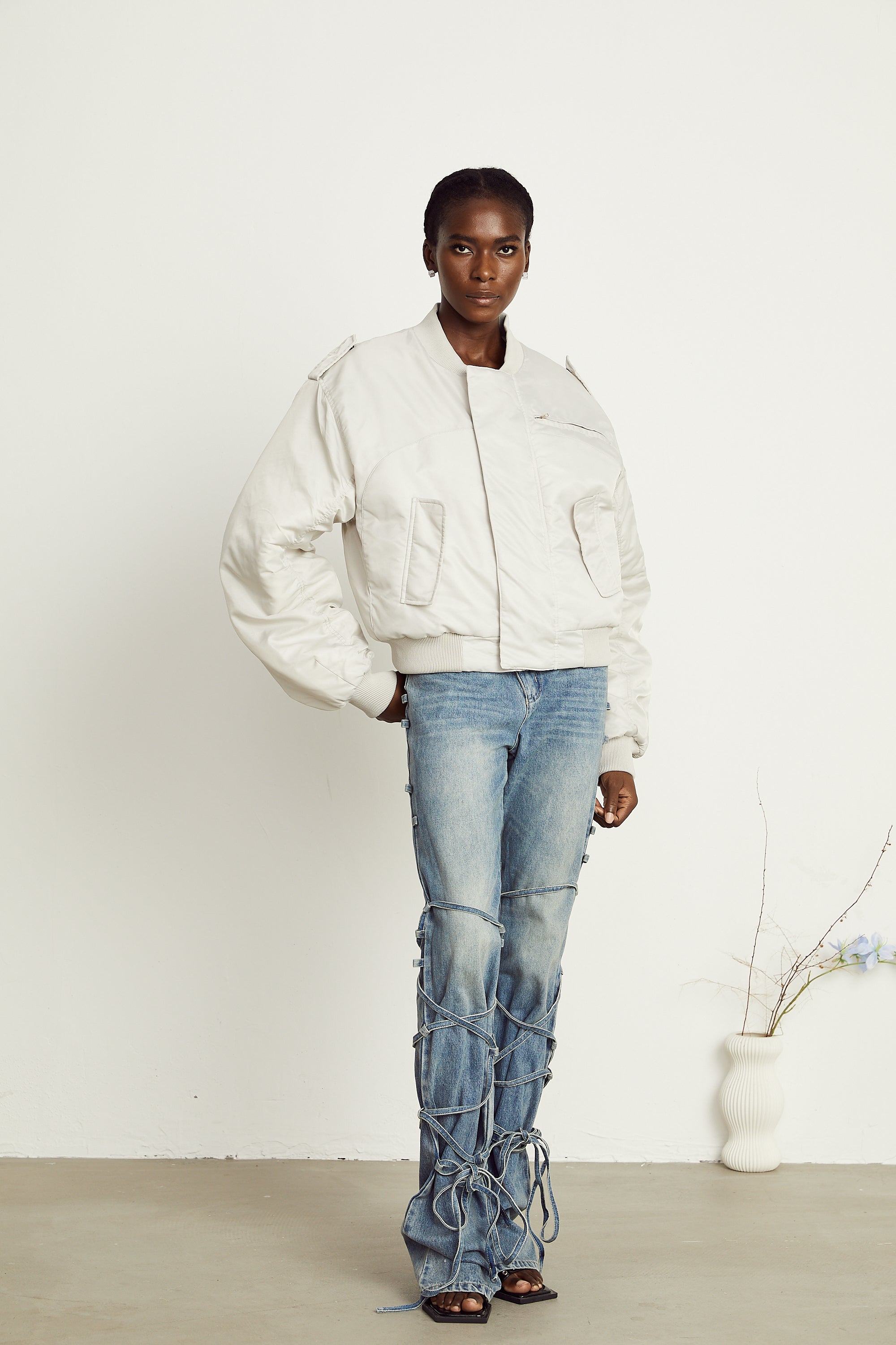 Cordélia padded bomber jacket