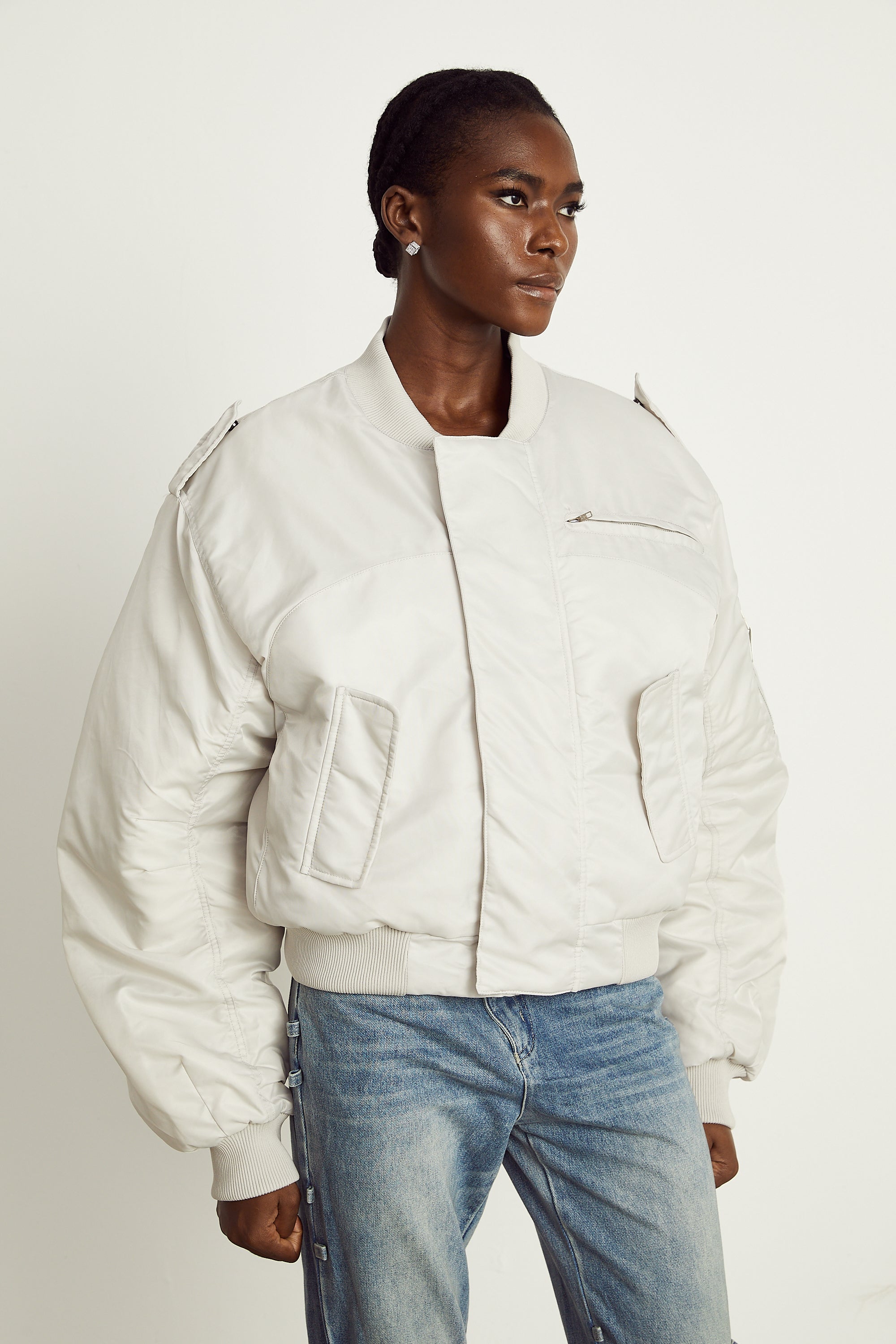 Cordélia padded bomber jacket