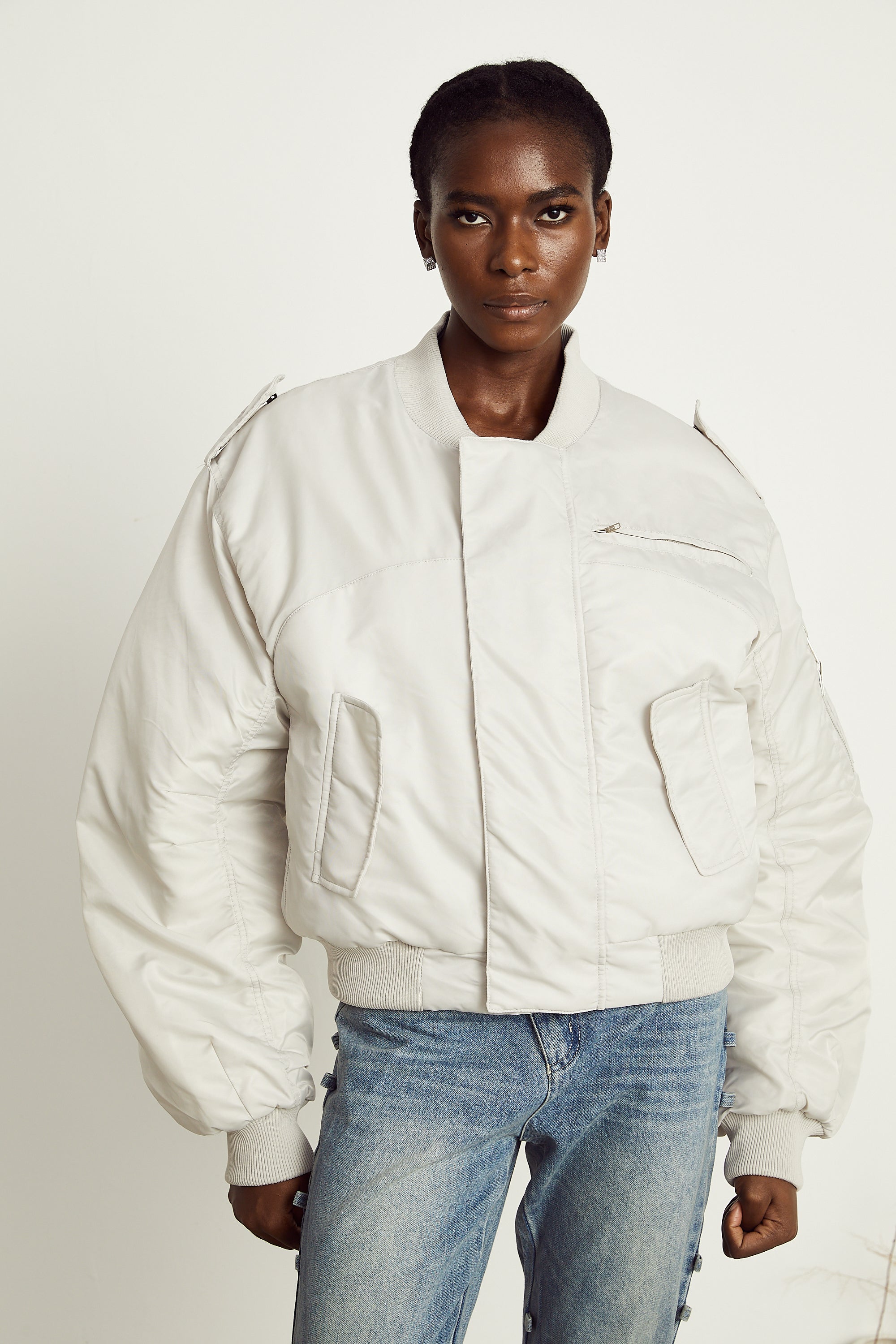 Cordélia padded bomber jacket