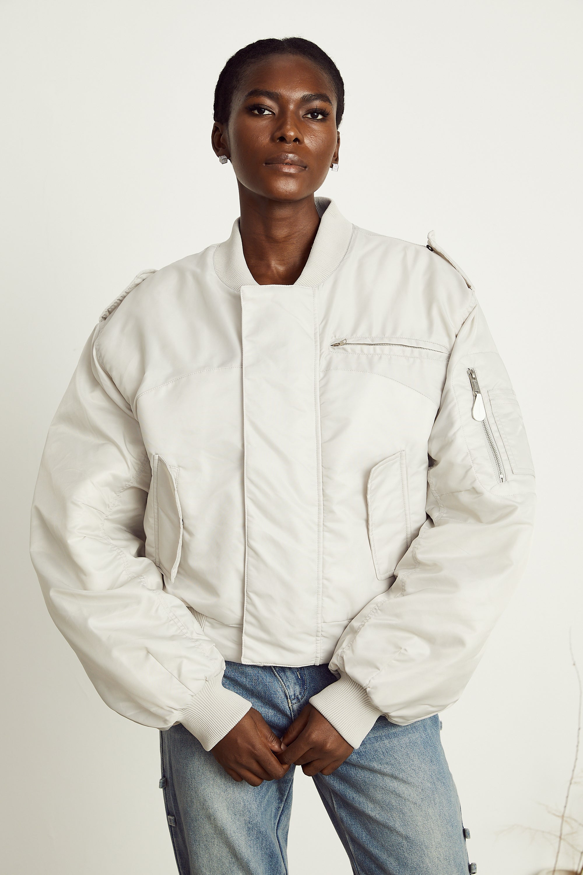 Cordélia padded bomber jacket