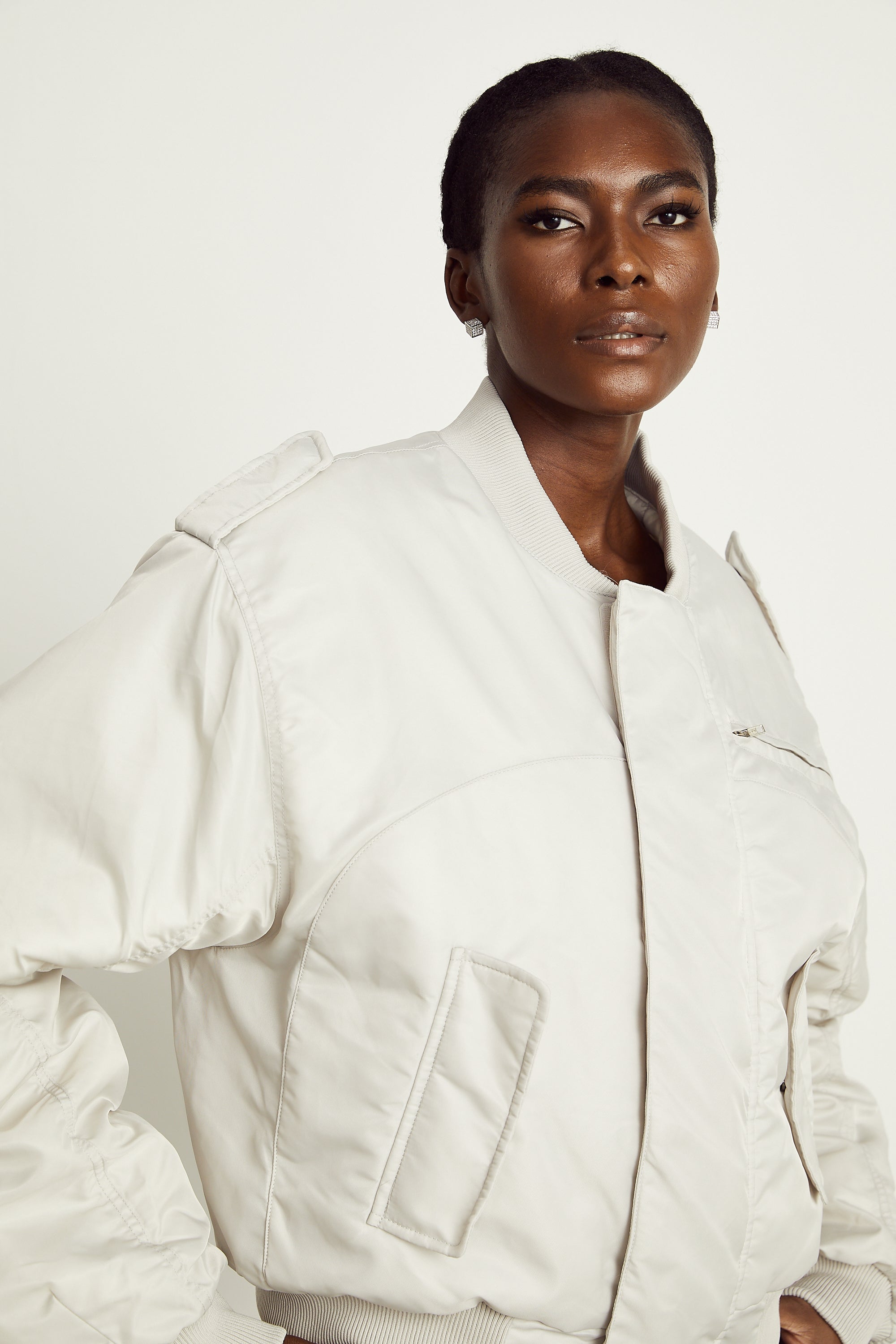 Cordélia padded bomber jacket