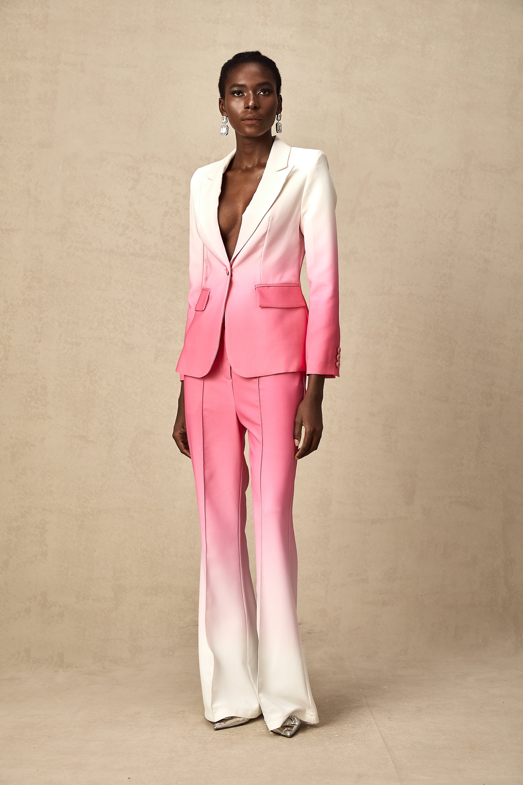 Éva gradient blazer & trousers matching set