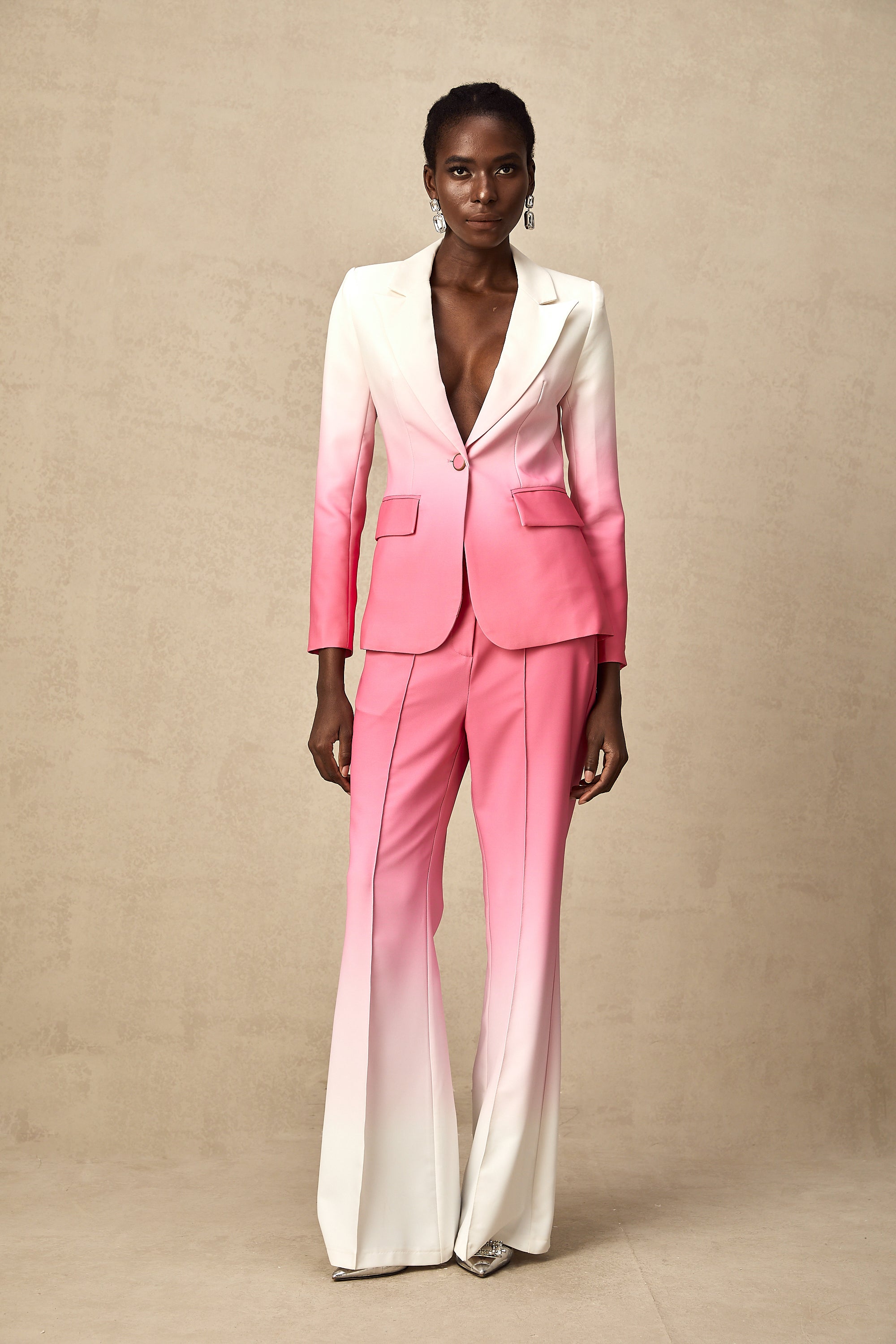 Éva gradient blazer & trousers matching set