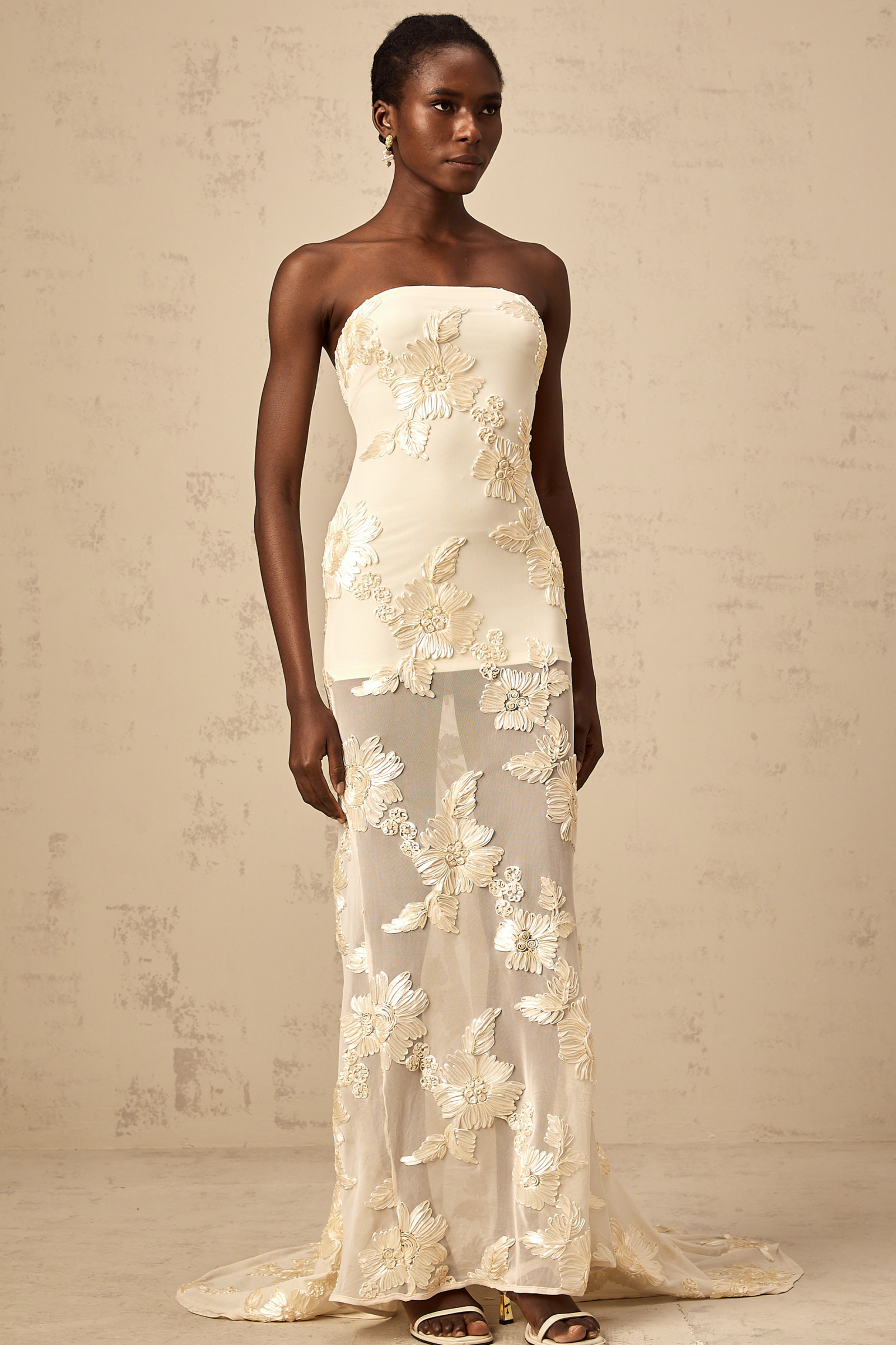 Daniela™ | Elegant Off-Shoulder Maxi - By Mezory-London main image 1
