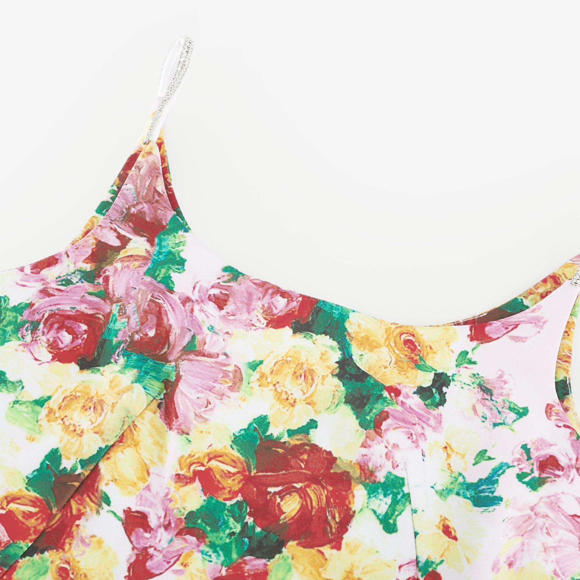 Louise floral-print mini dress