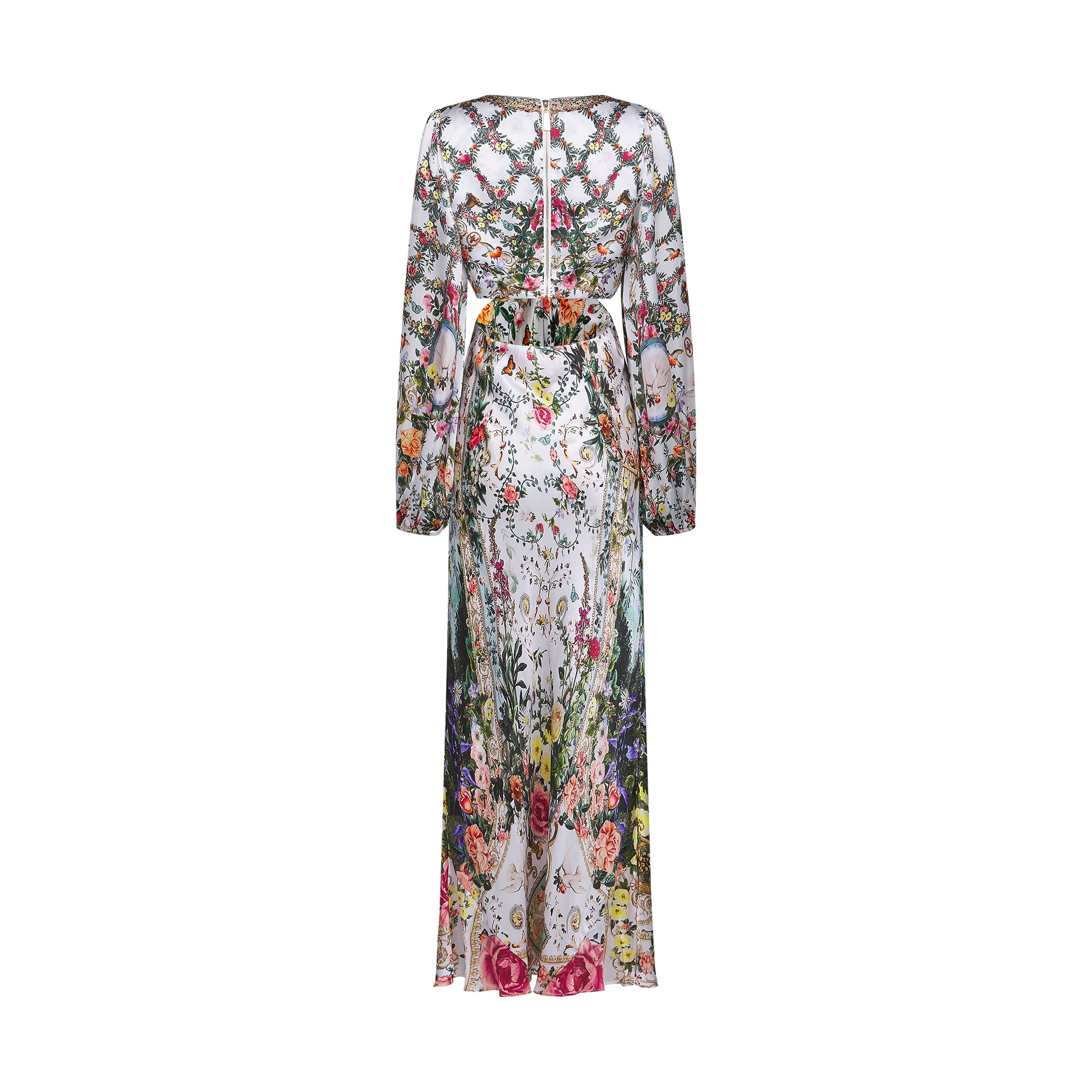 Tallulah embellished cut-out maxi dress