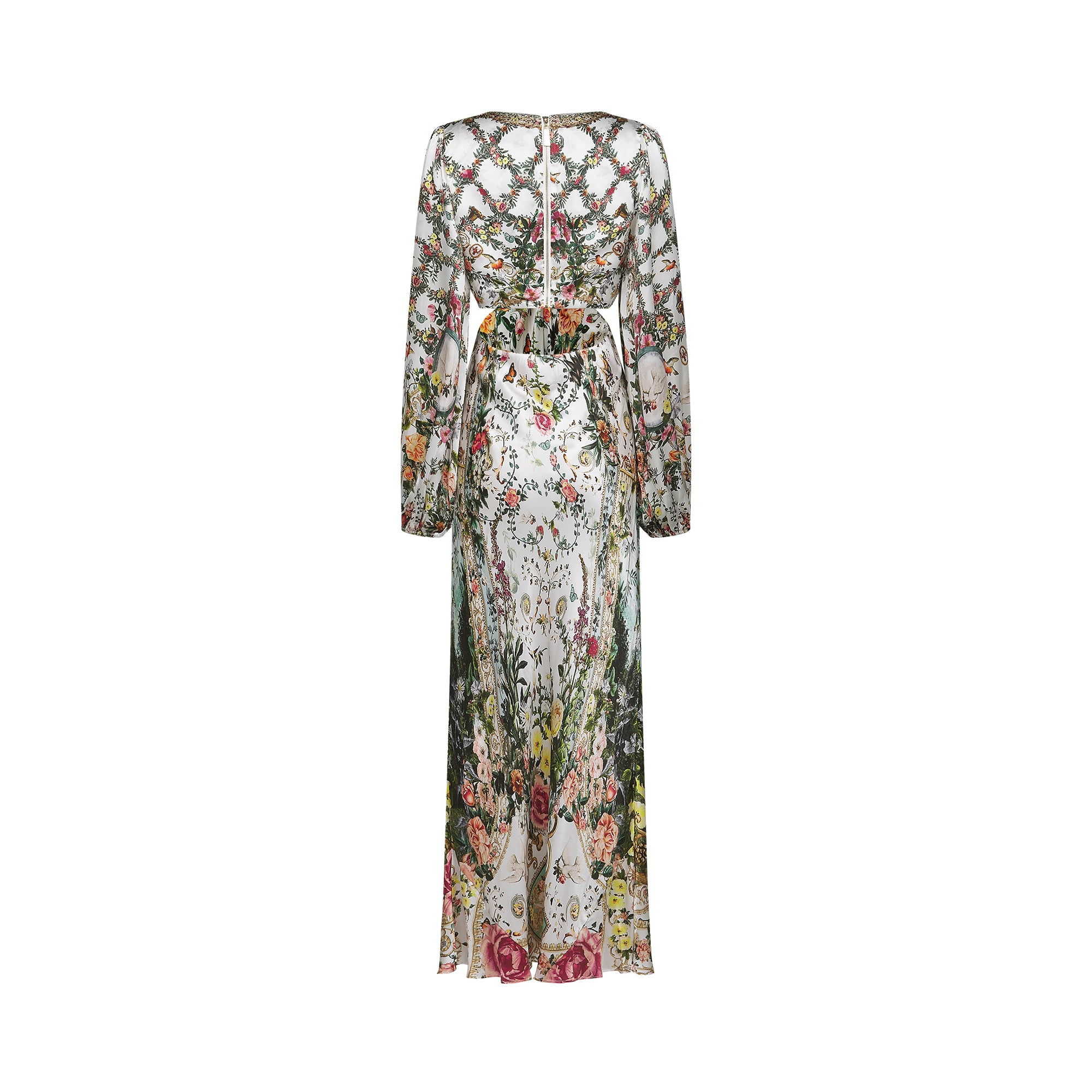 Maxi abito cut-out decorato da Tallulah