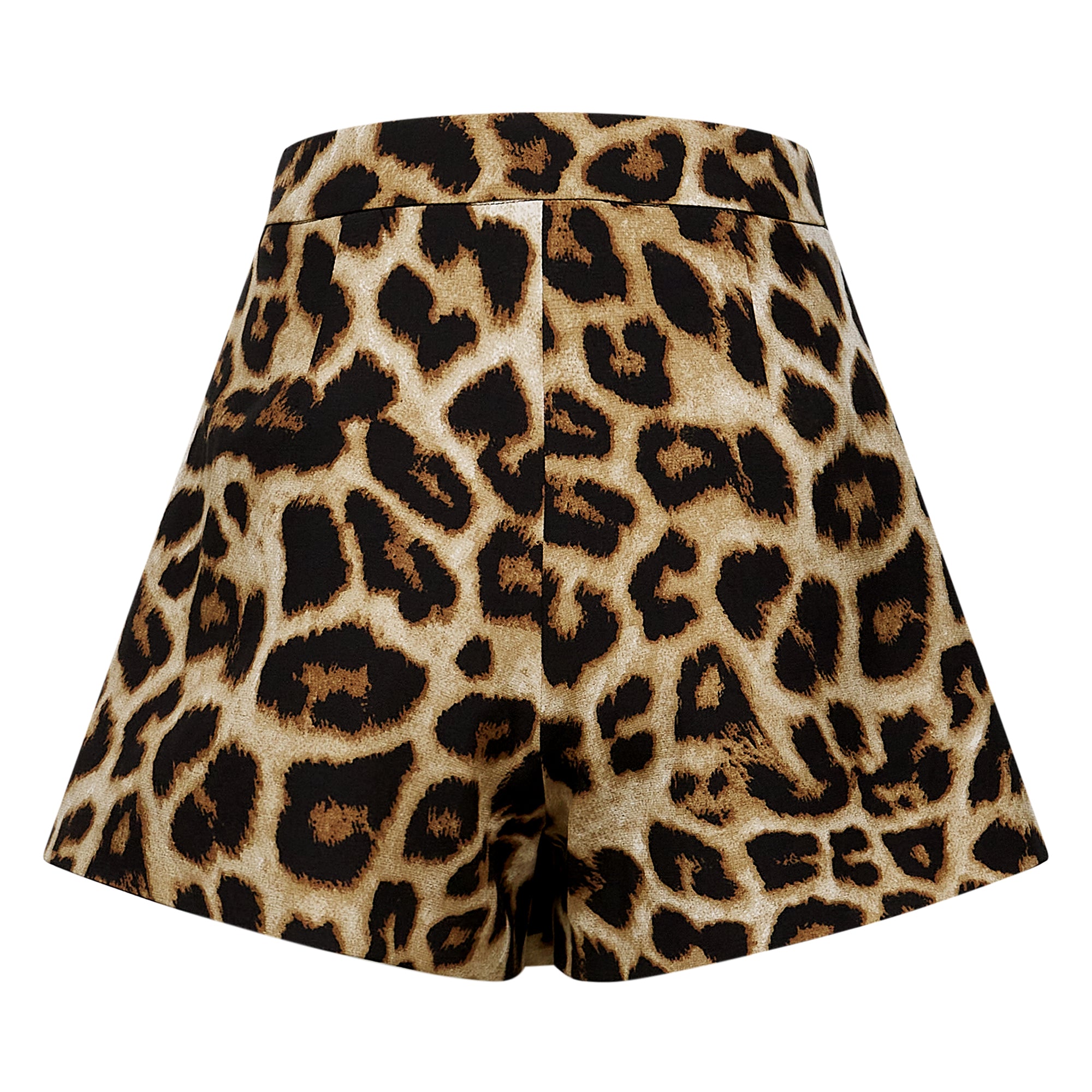 Noémie leopard-print top & skirt matching set