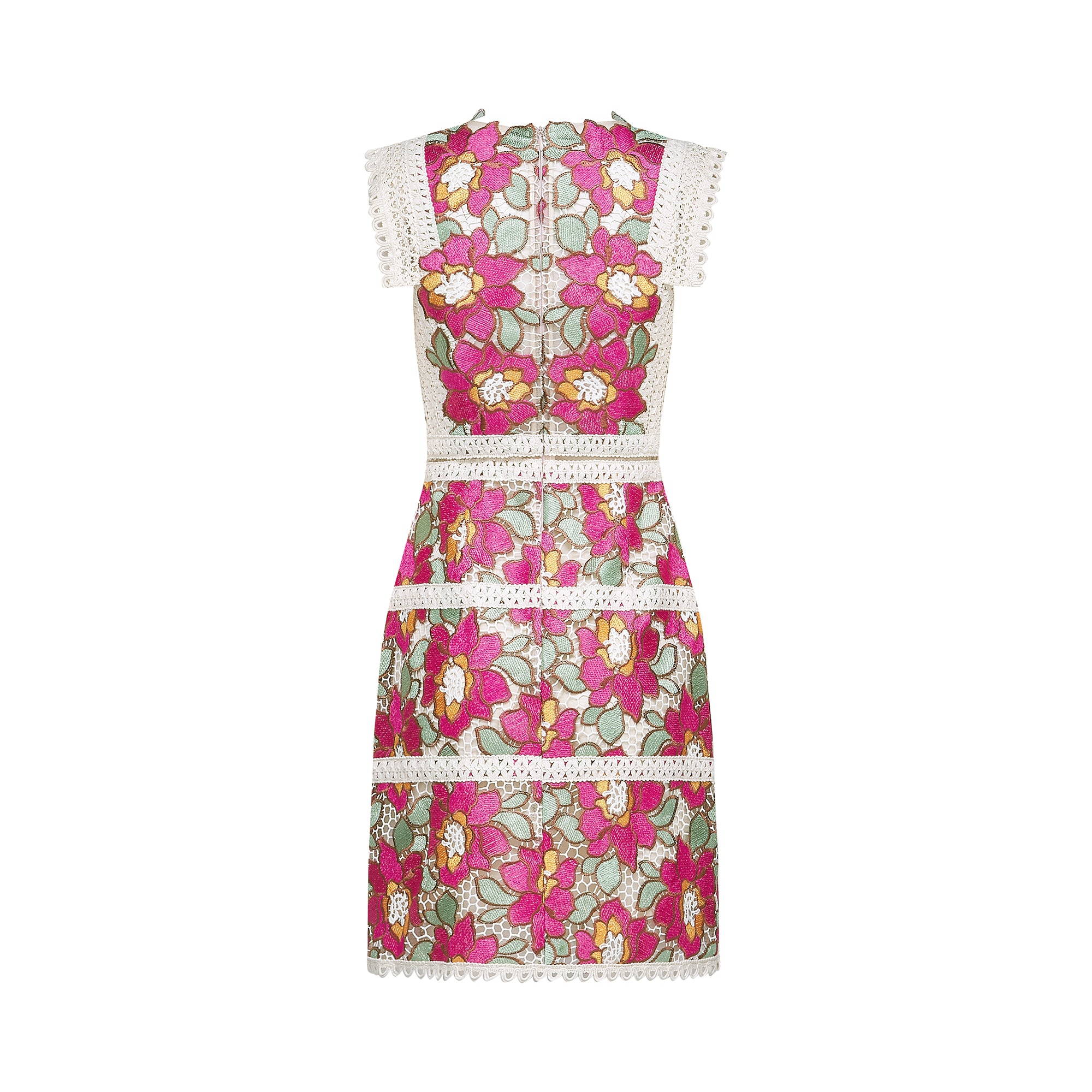 Nalini embroidered interwoven mini dress