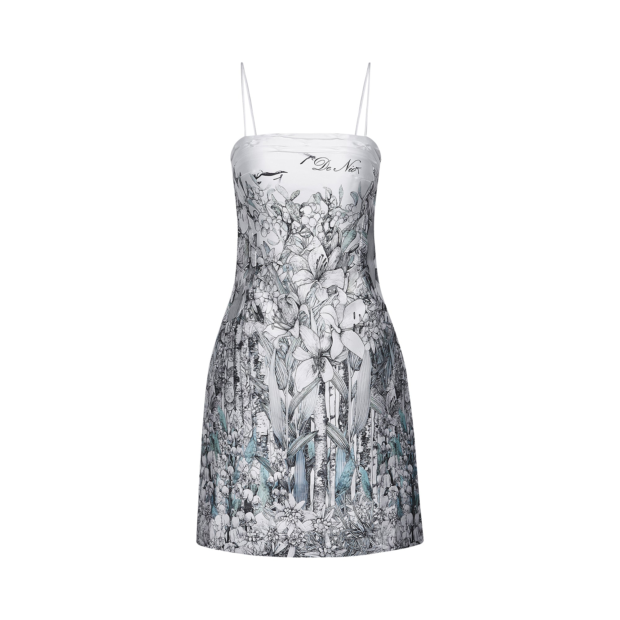 Amore Minikleid mit Blumenprint