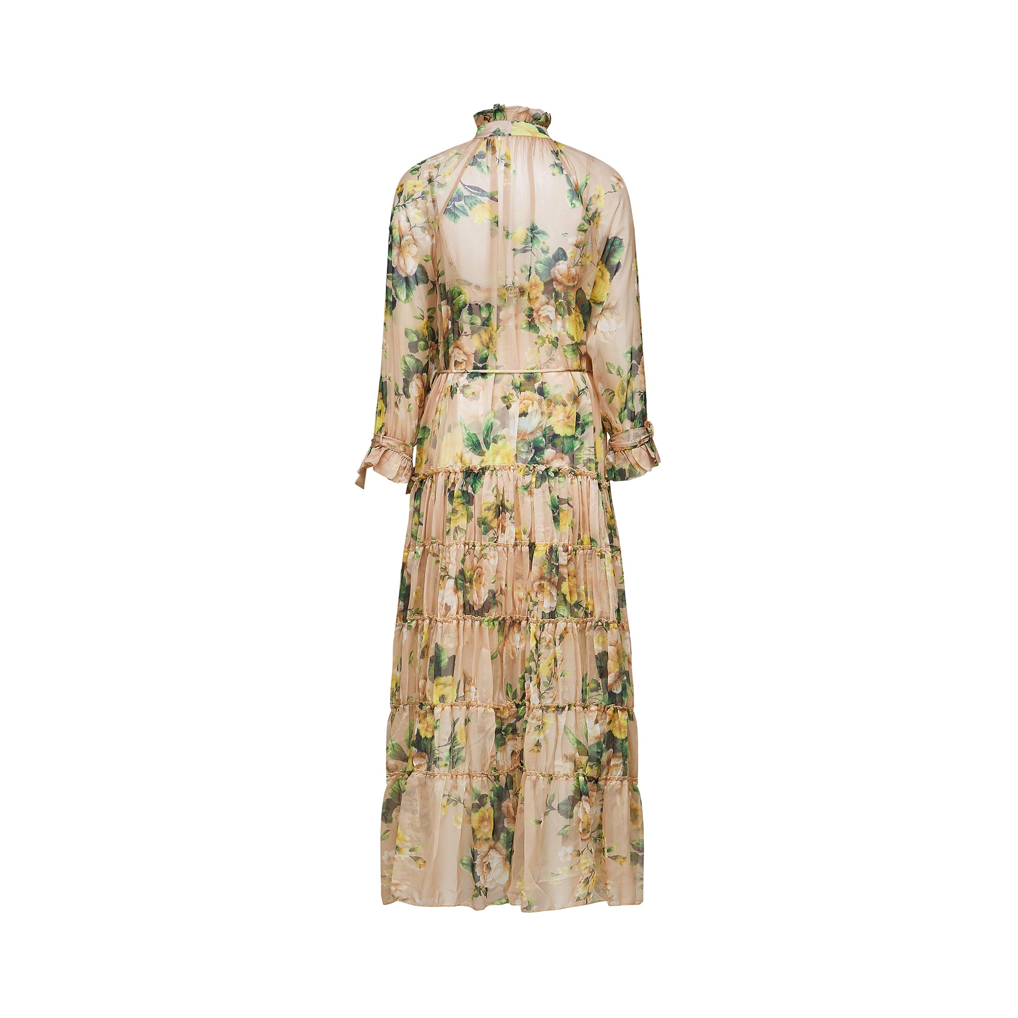 Madeleine floral-print pleated midi dress