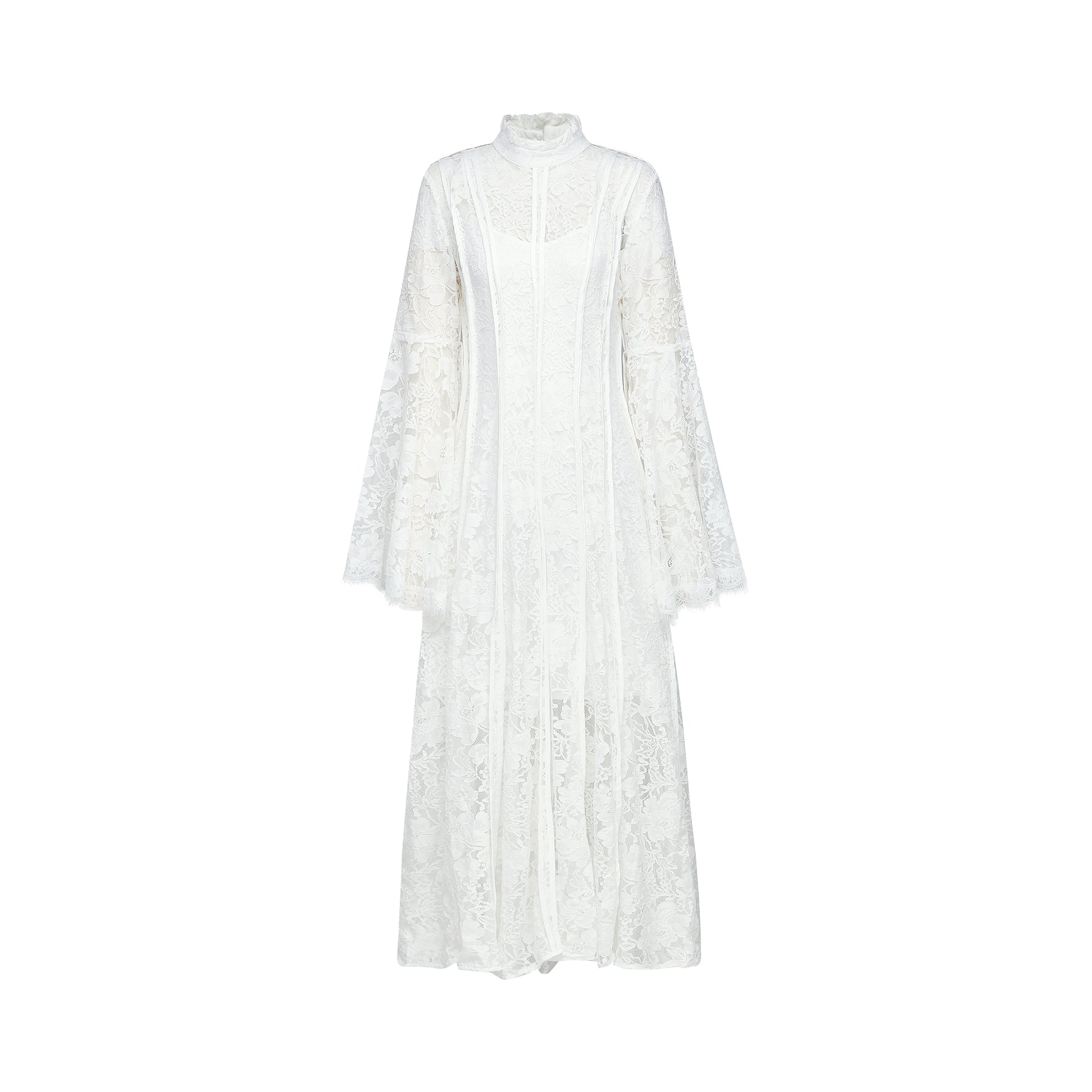 Céline lace cut-out midi dress