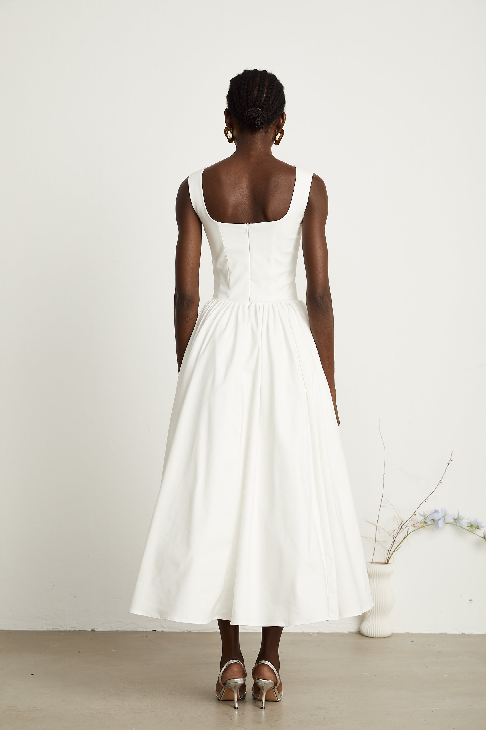 Sadie Dress - White