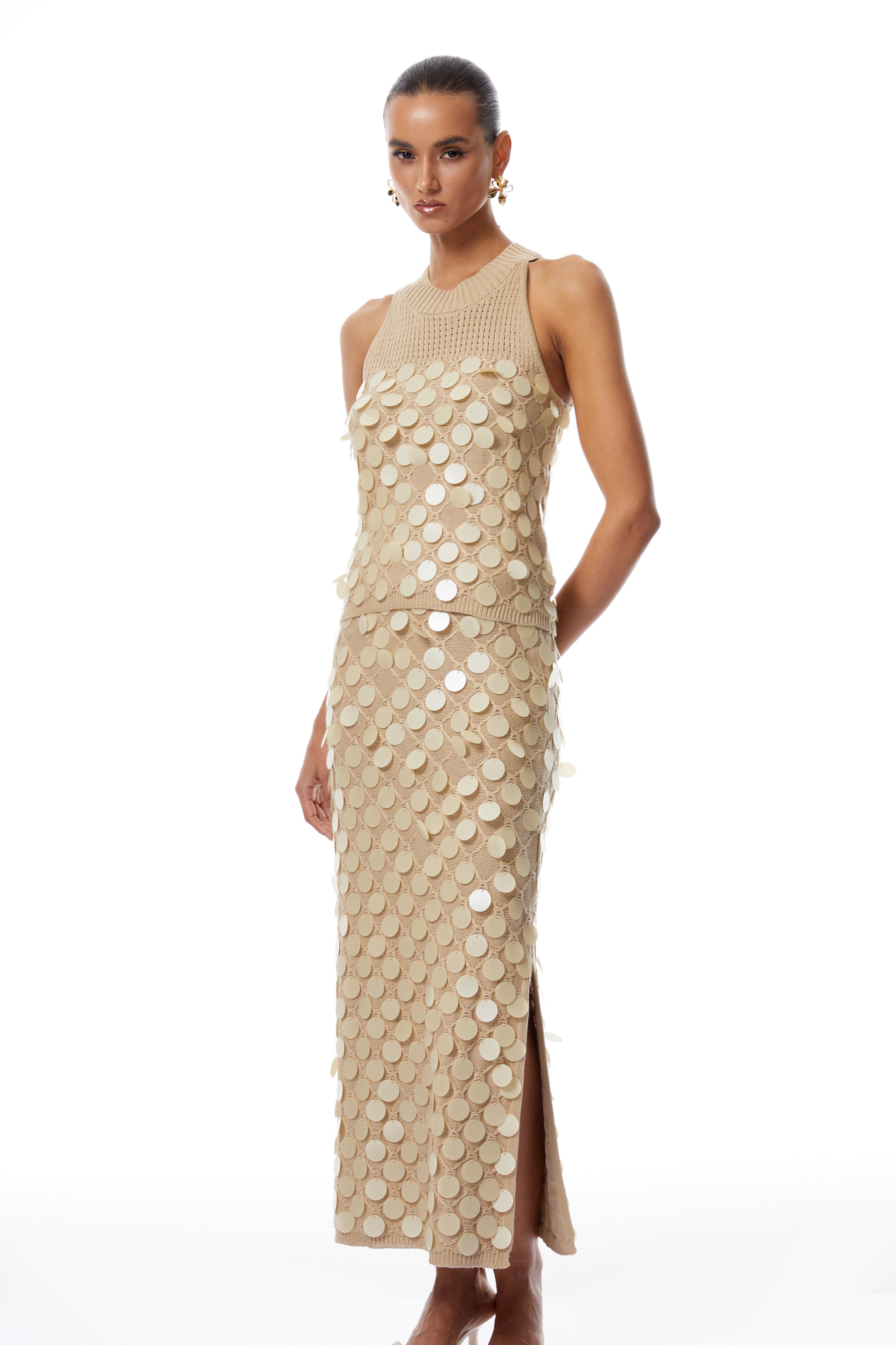 مجموعة فينسينزا من سلاسل الترتر المحايدة المحبوكة