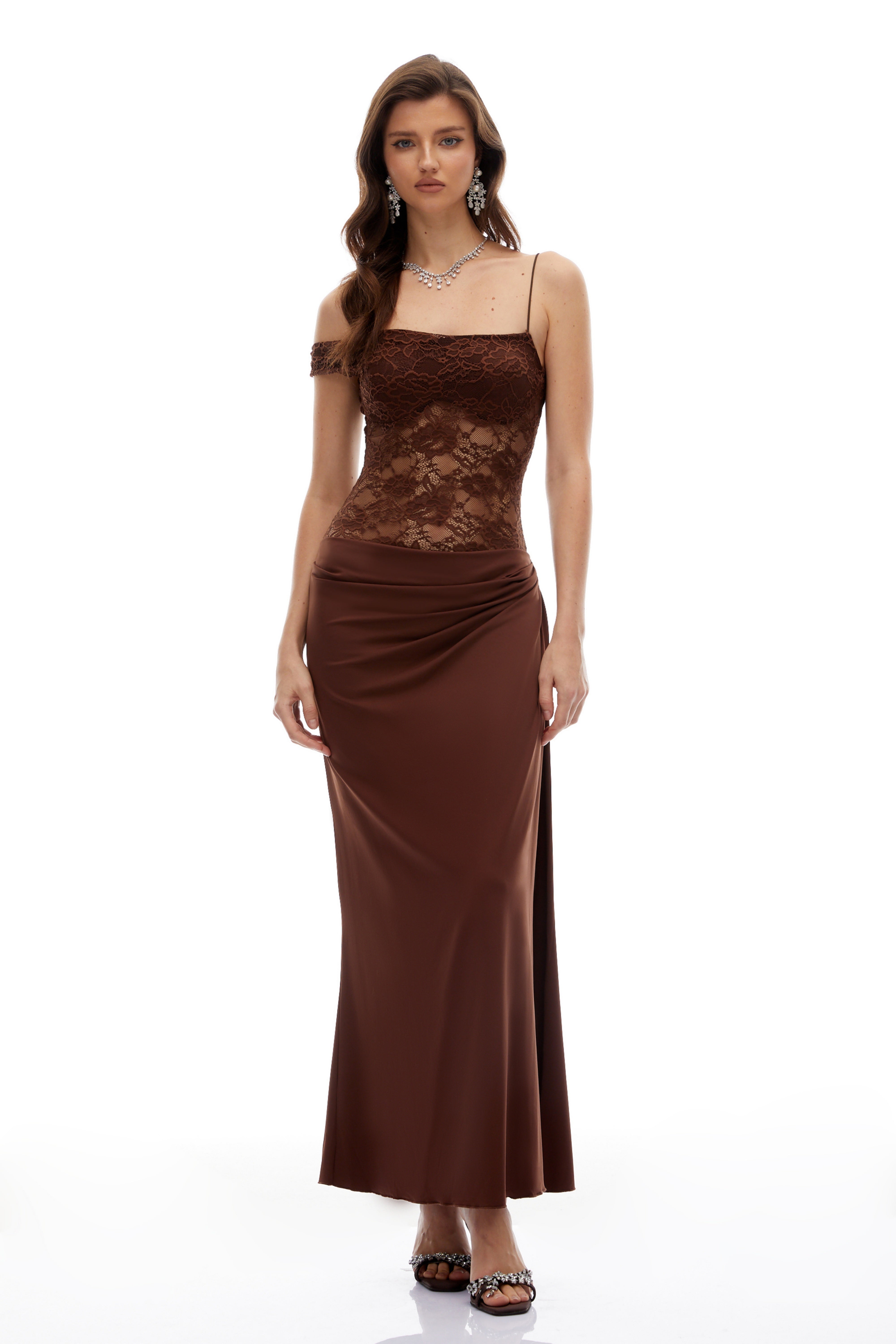 et.UNIVER Eclipse dress Sサイズ ブラウン 2025-11-17MR_3930.jpg?v=