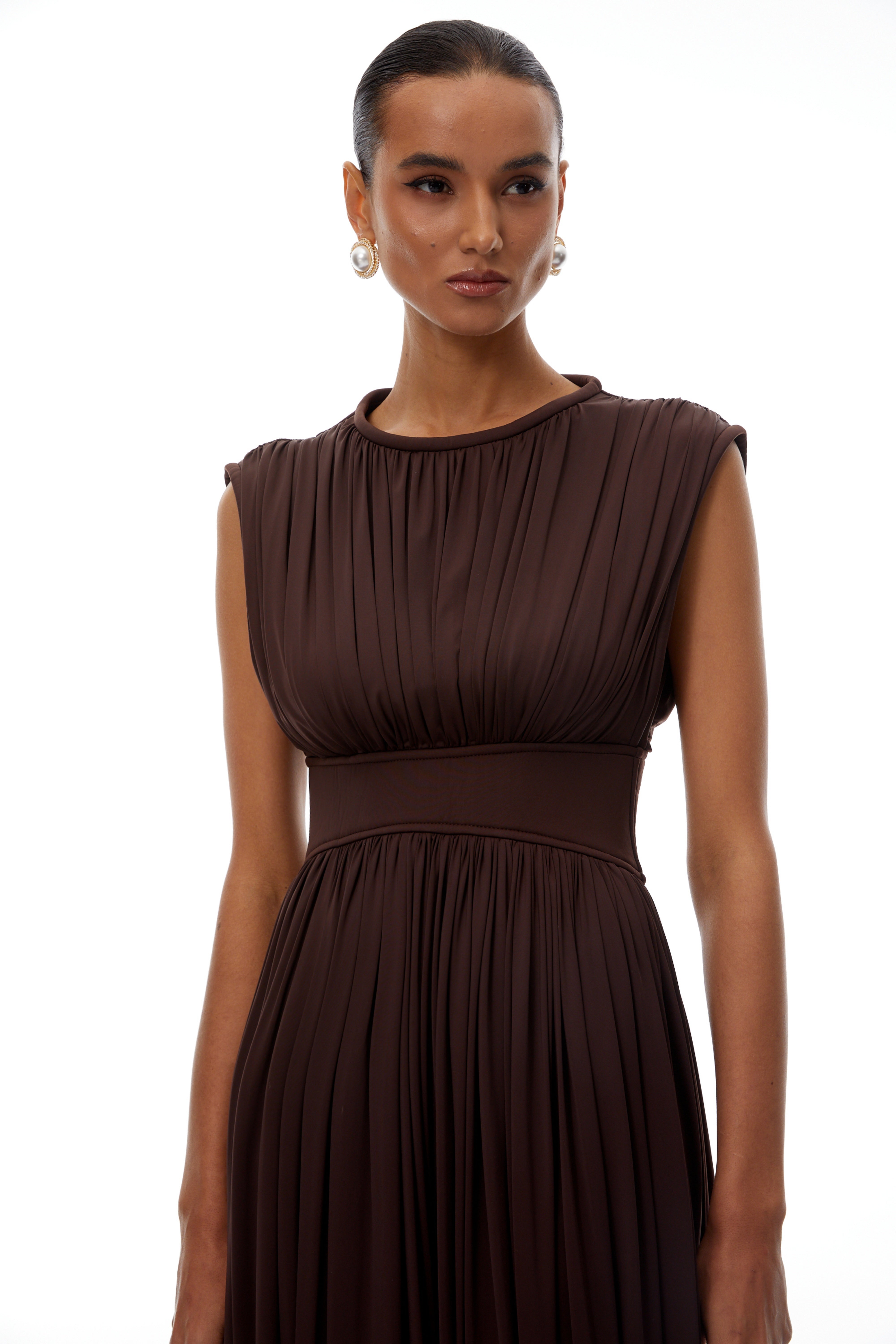 بنطلون كارغو بالازو بخصر مرتفع من أجاثي 