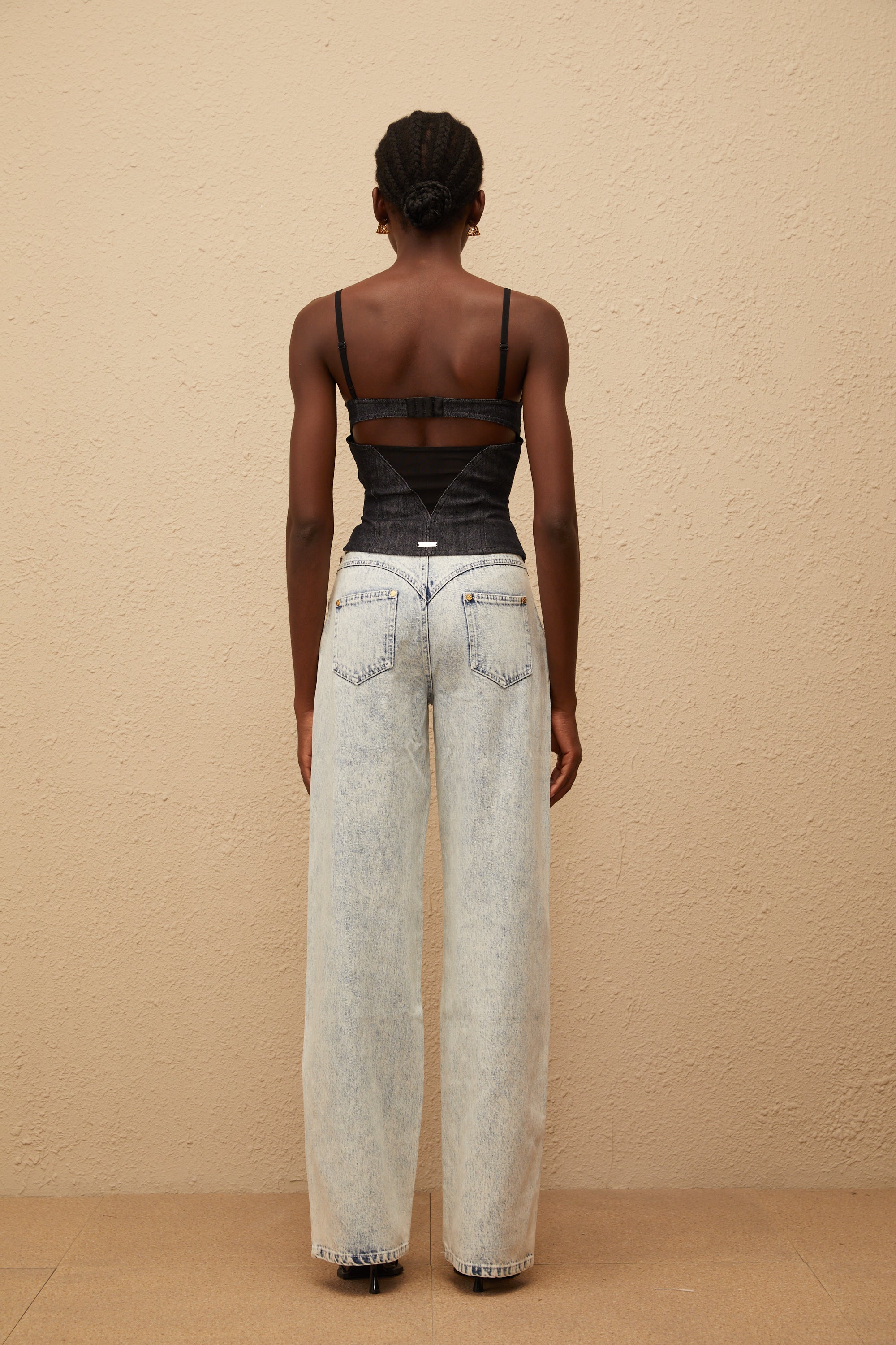 بلوزة جينز فيرا إنديجو بلو بوستير