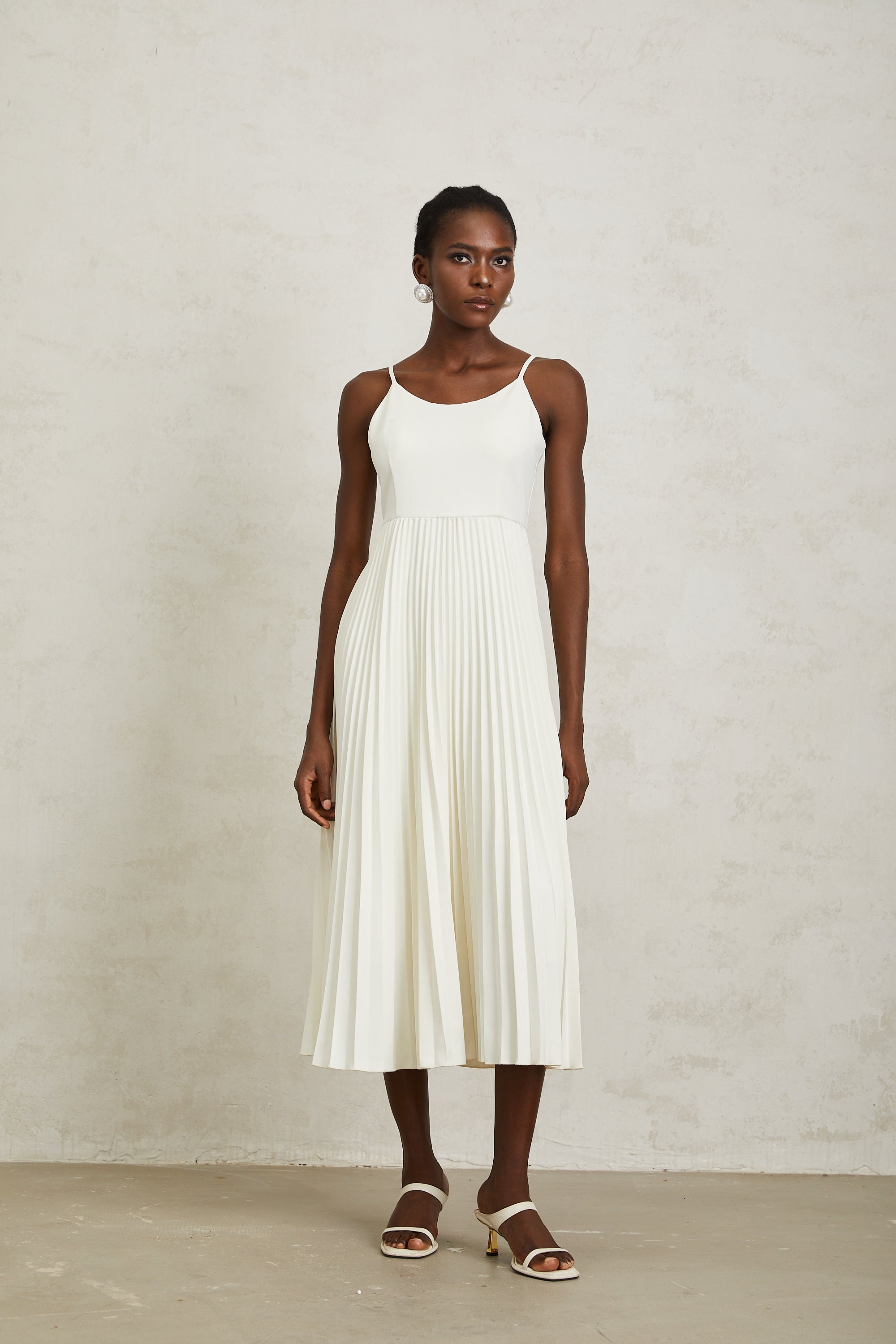 Calliopée White Floral Appliqué Jacket & Dress Set