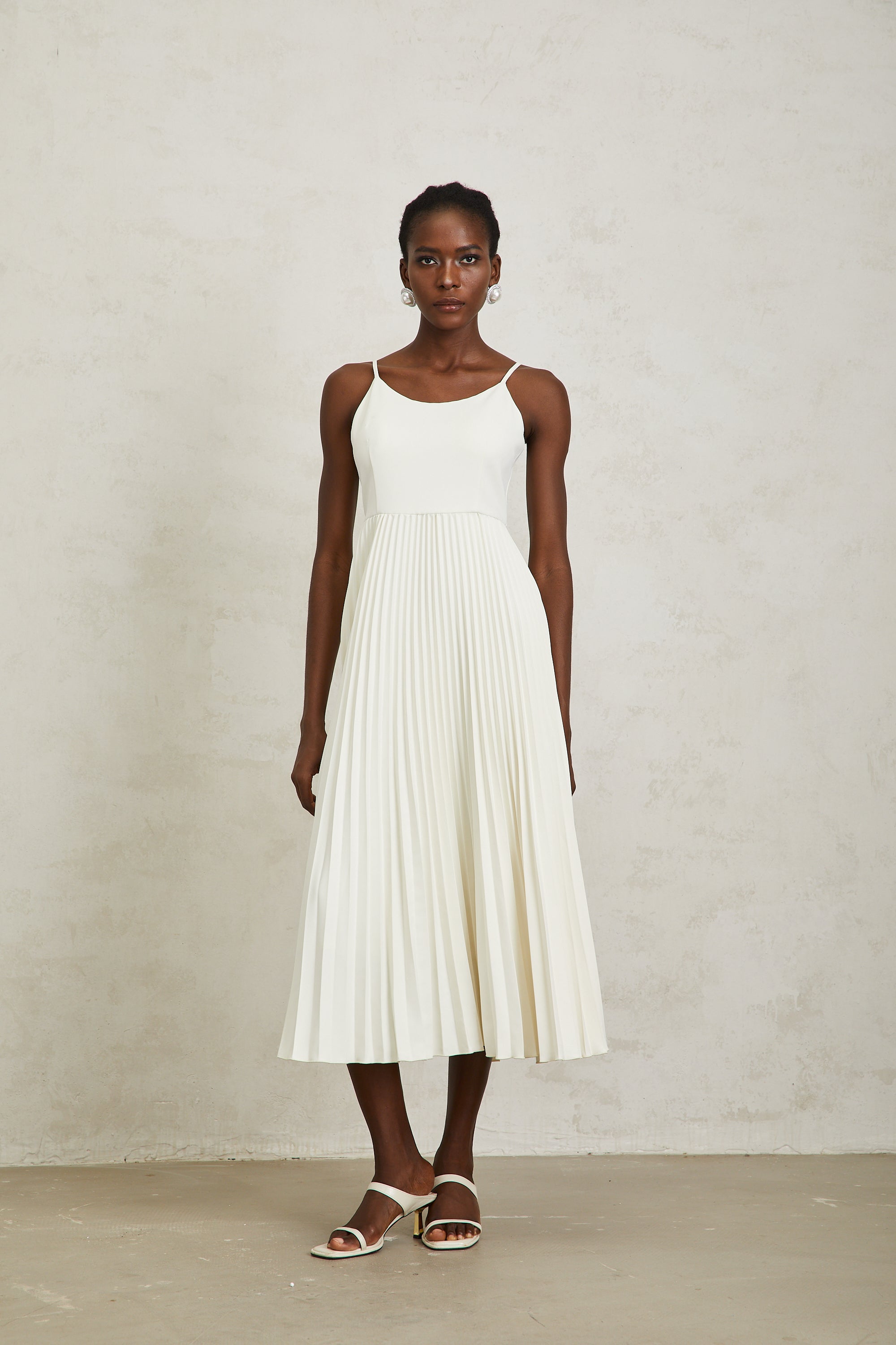 Calliopée White Floral Appliqué Jacket & Dress Set