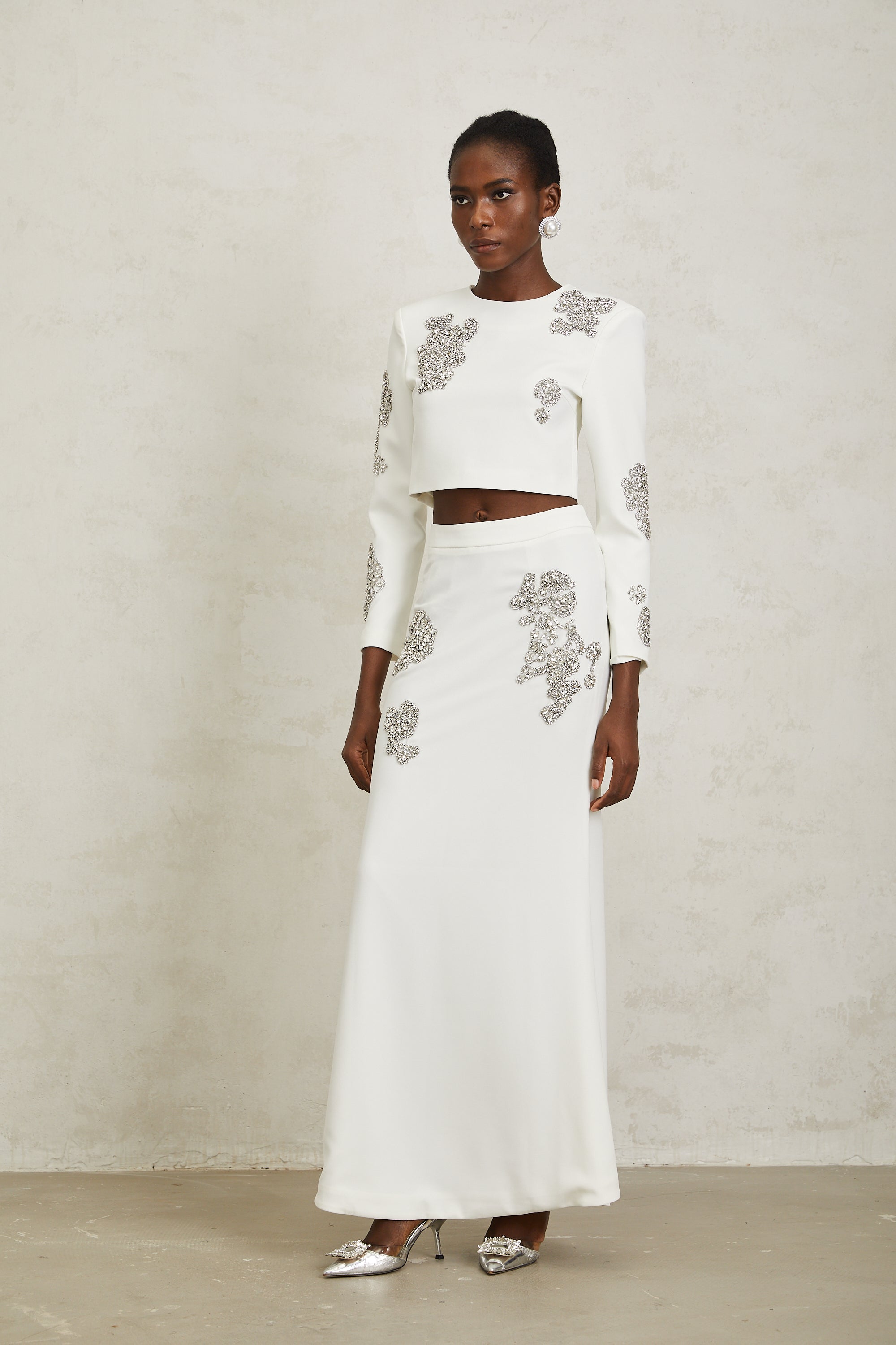 فستان ماكسي أصفر من أورفوك