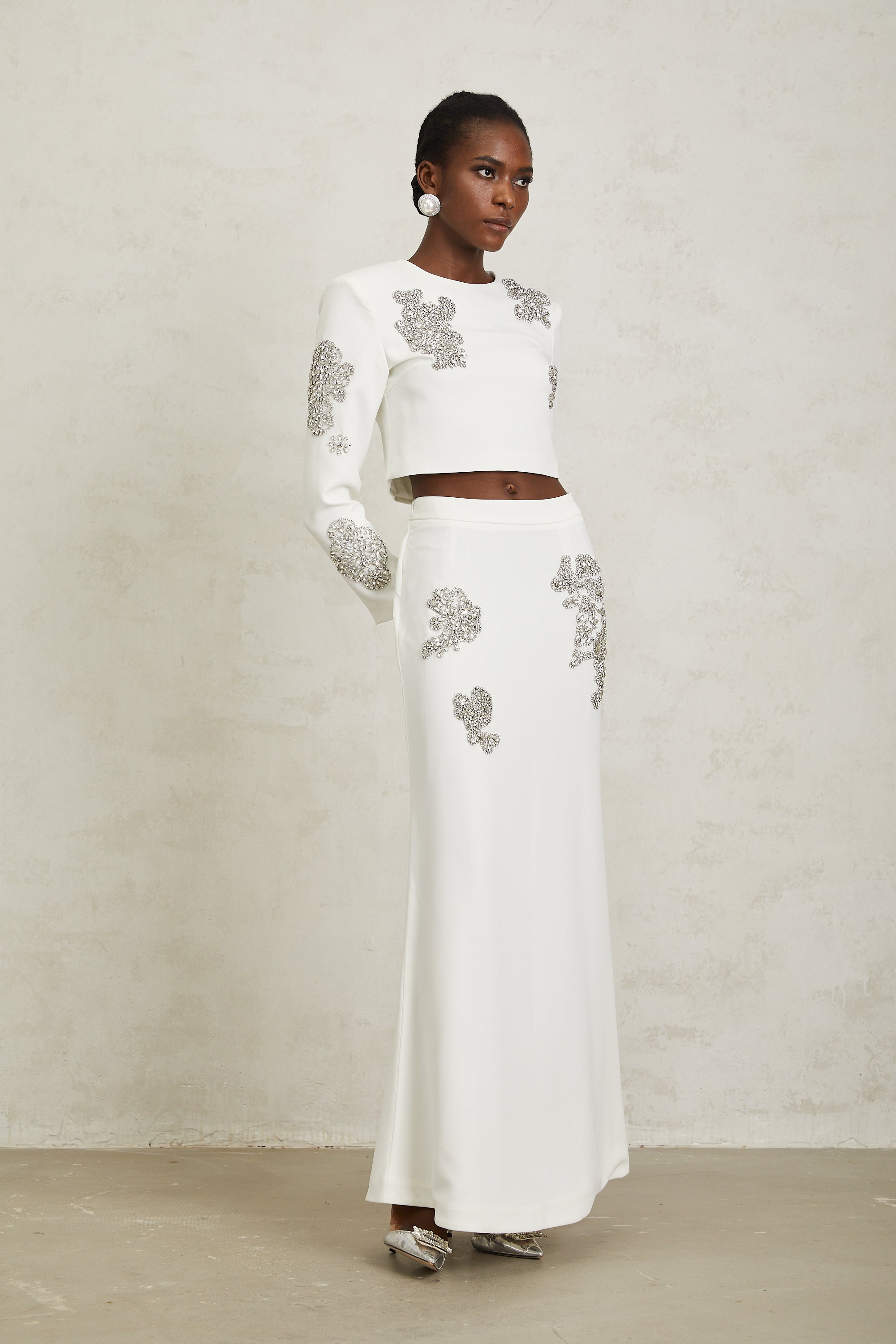 فستان ماكسي أصفر من أورفوك