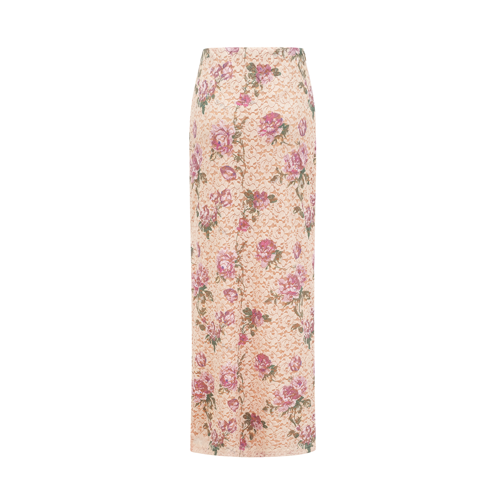 Gaëlle floral-print vest top & skirt matching set