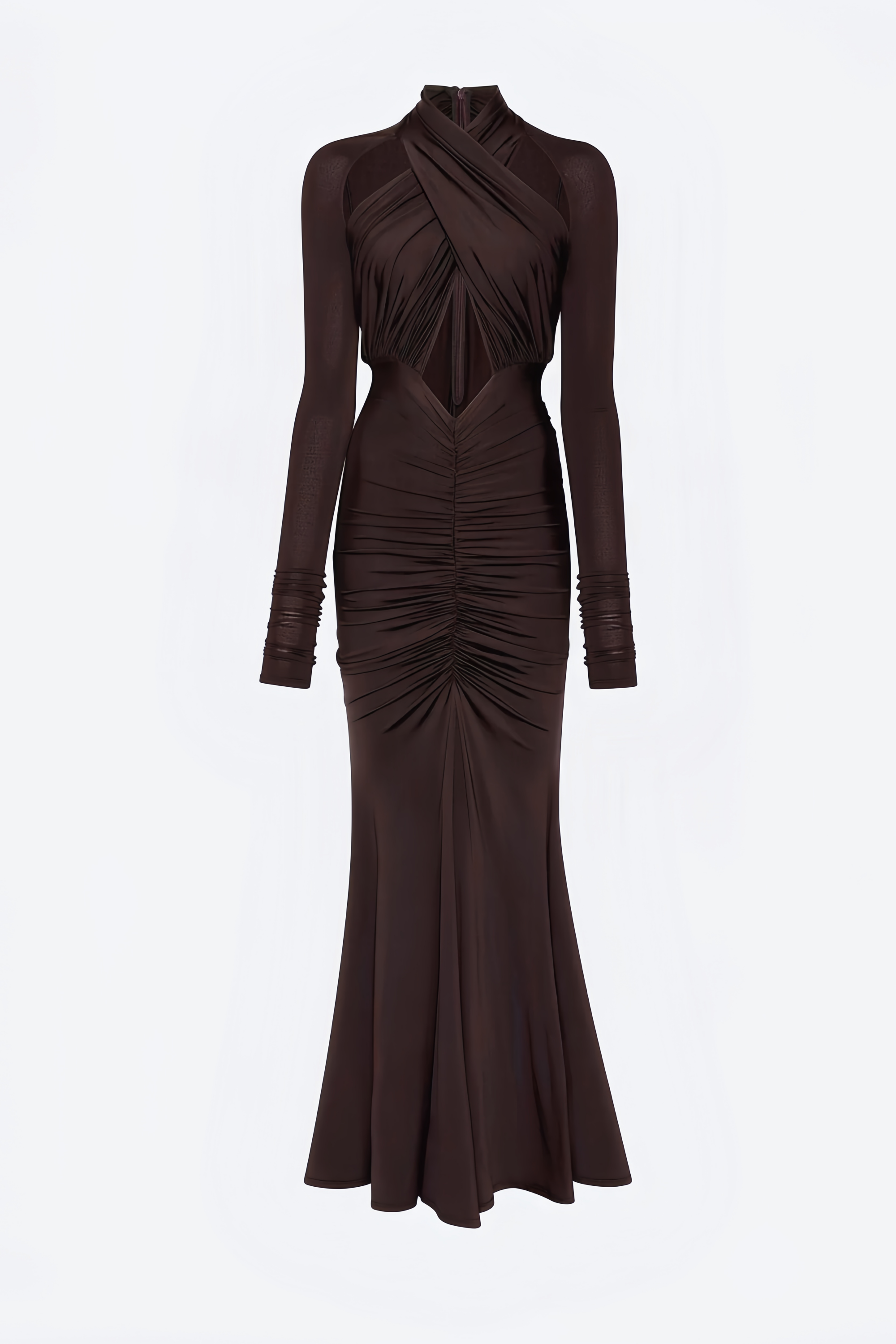 طقم بدلة وتنورة من كاثرين وايت محبوكة ومضلعة