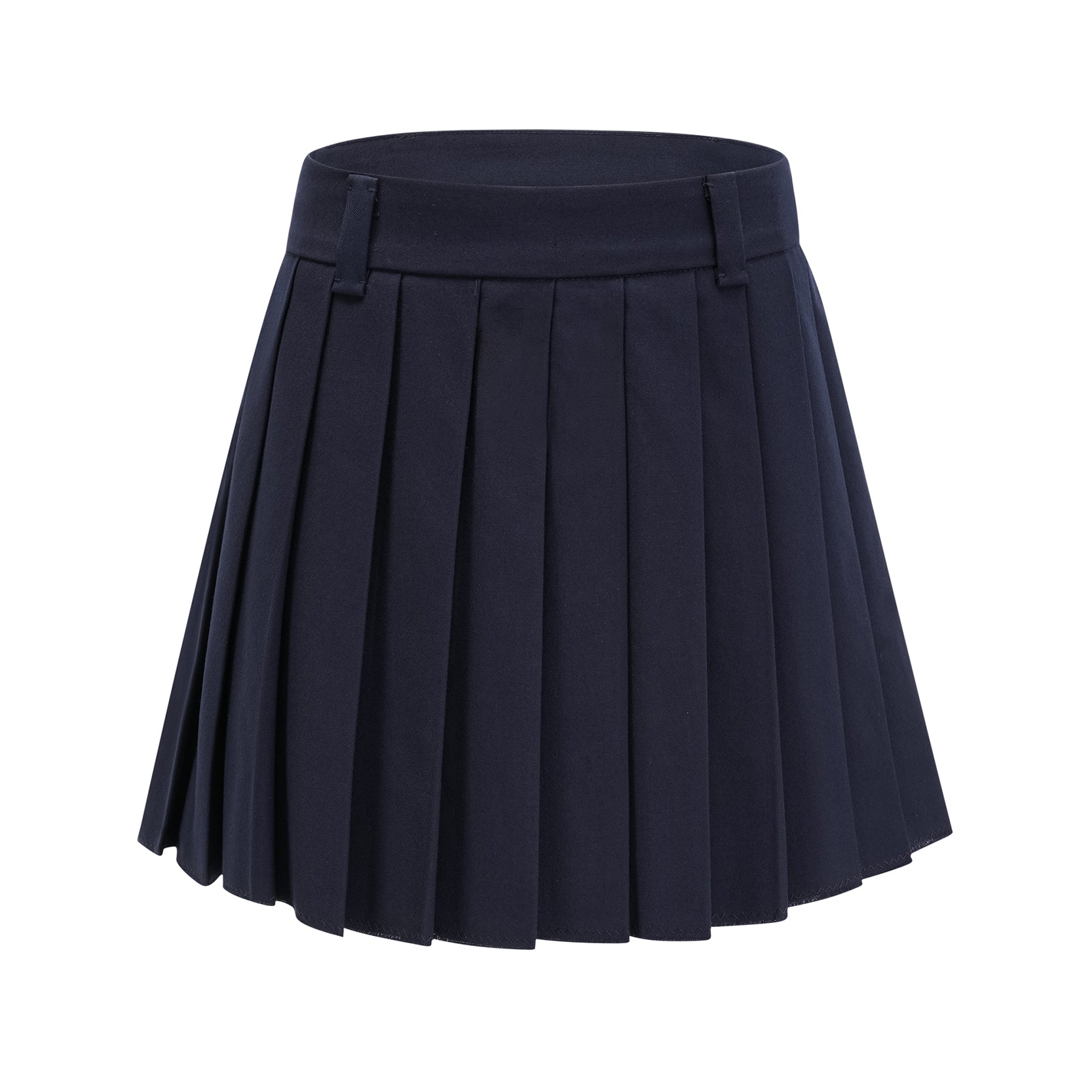 Mélisande embroidered a-line pleated skirt