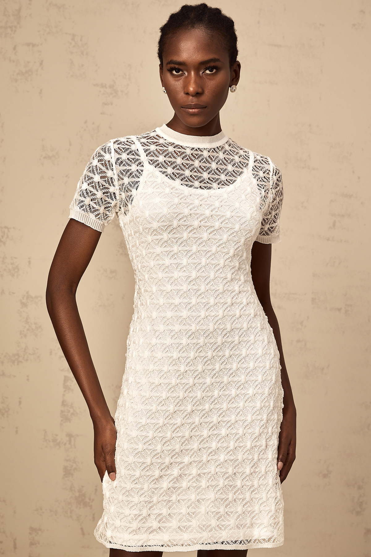 ハーリップトゥ Trois Logo Knit Mini Dress Herlipto Trois Logo Knit Mini Dress Mサイズ Trois Logo Knit Mini Dress