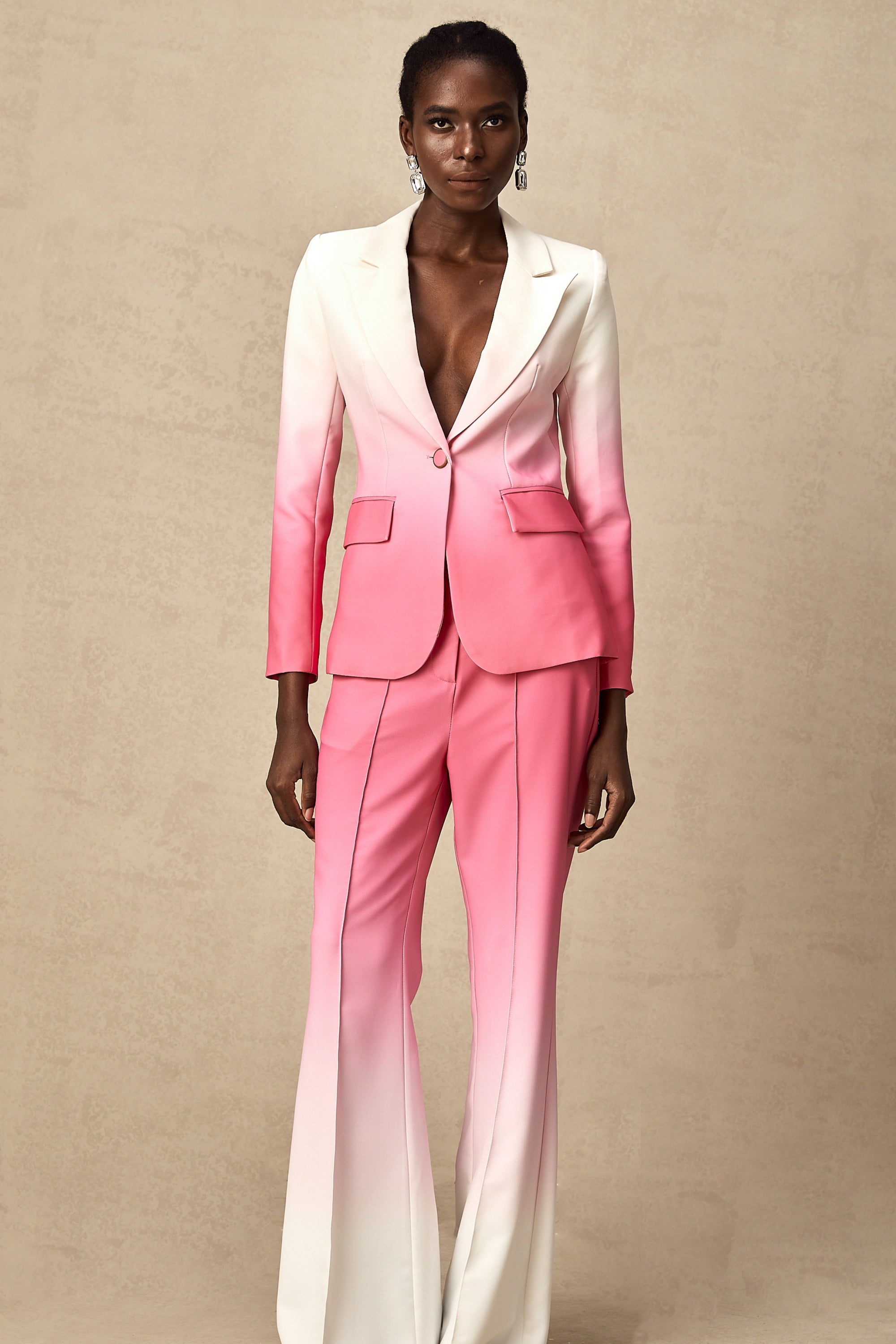 Éva gradient blazer & trousers matching set