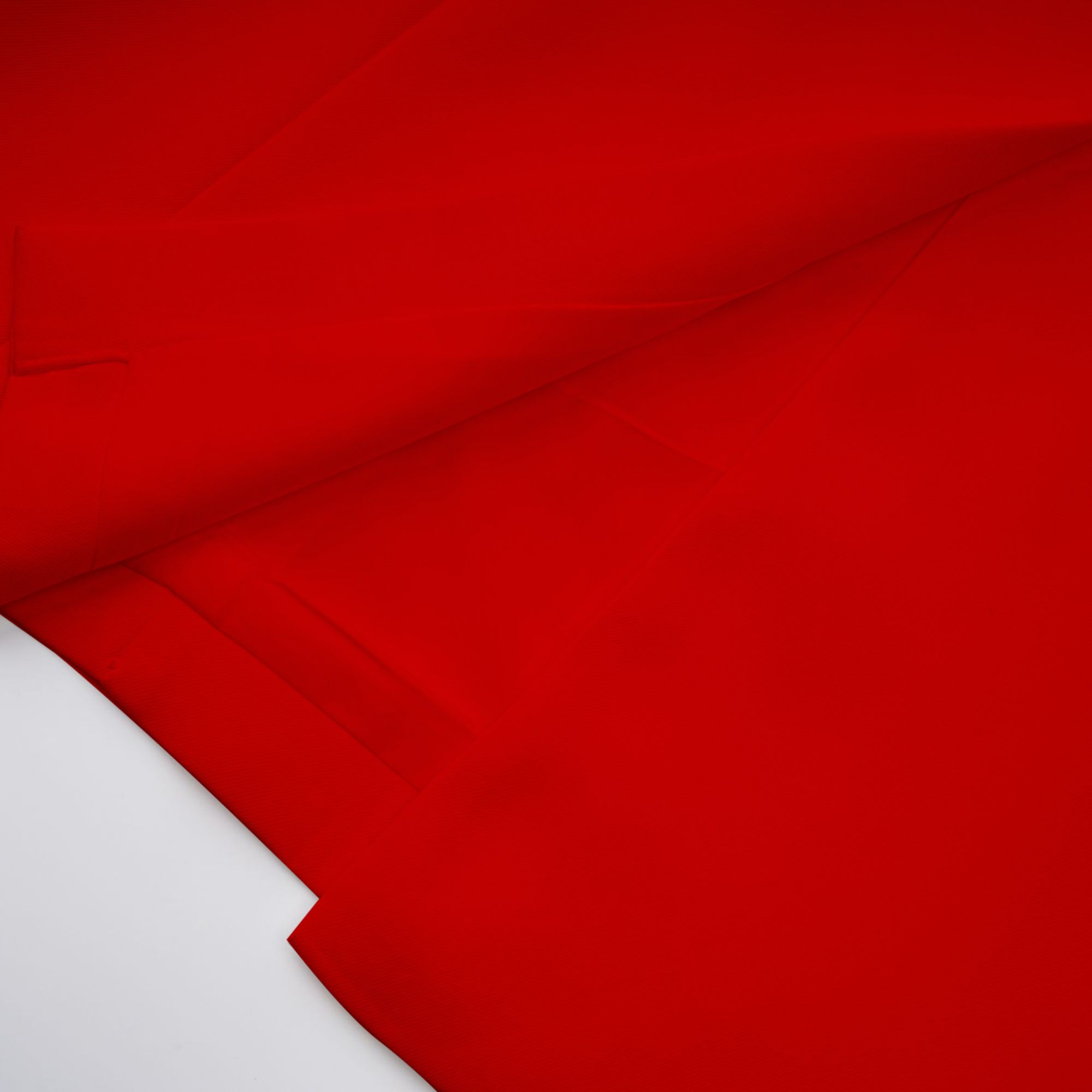 Irène Red Sequined Floral Embroidered Midi Dress