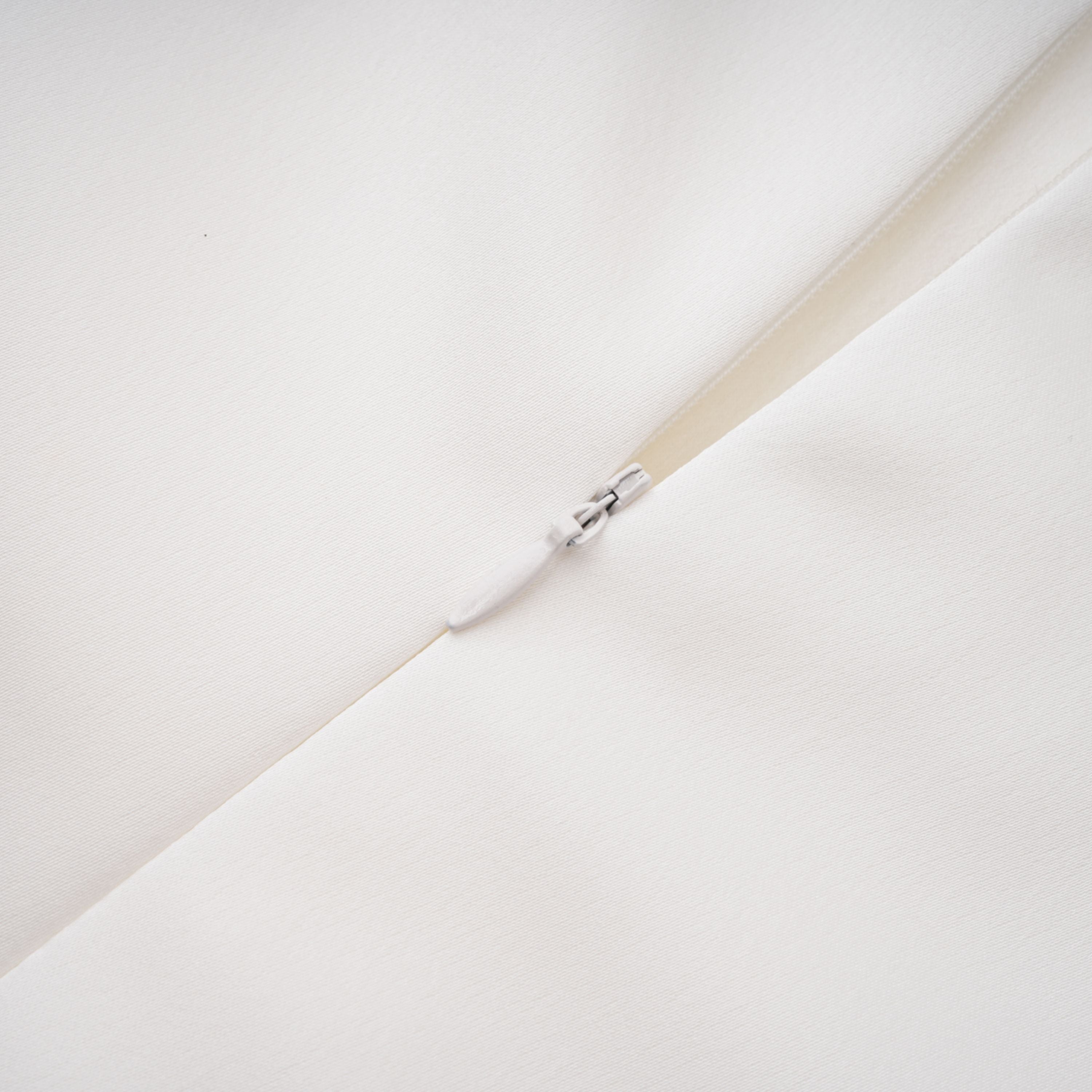 Amarante White One Shoulder Asymmetrical Midi Dress