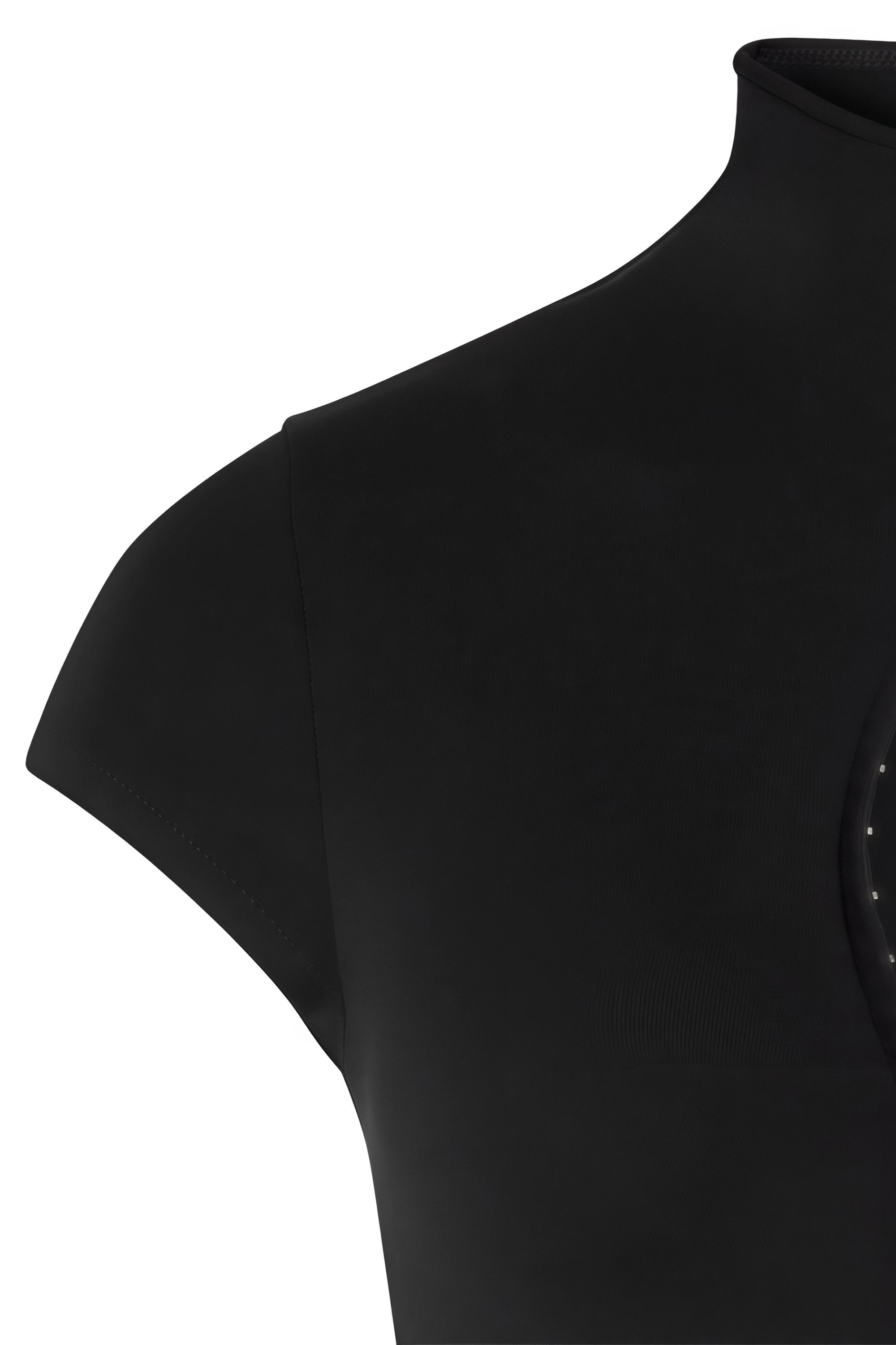 Andrea Black Keyhole Corset Mini Dress