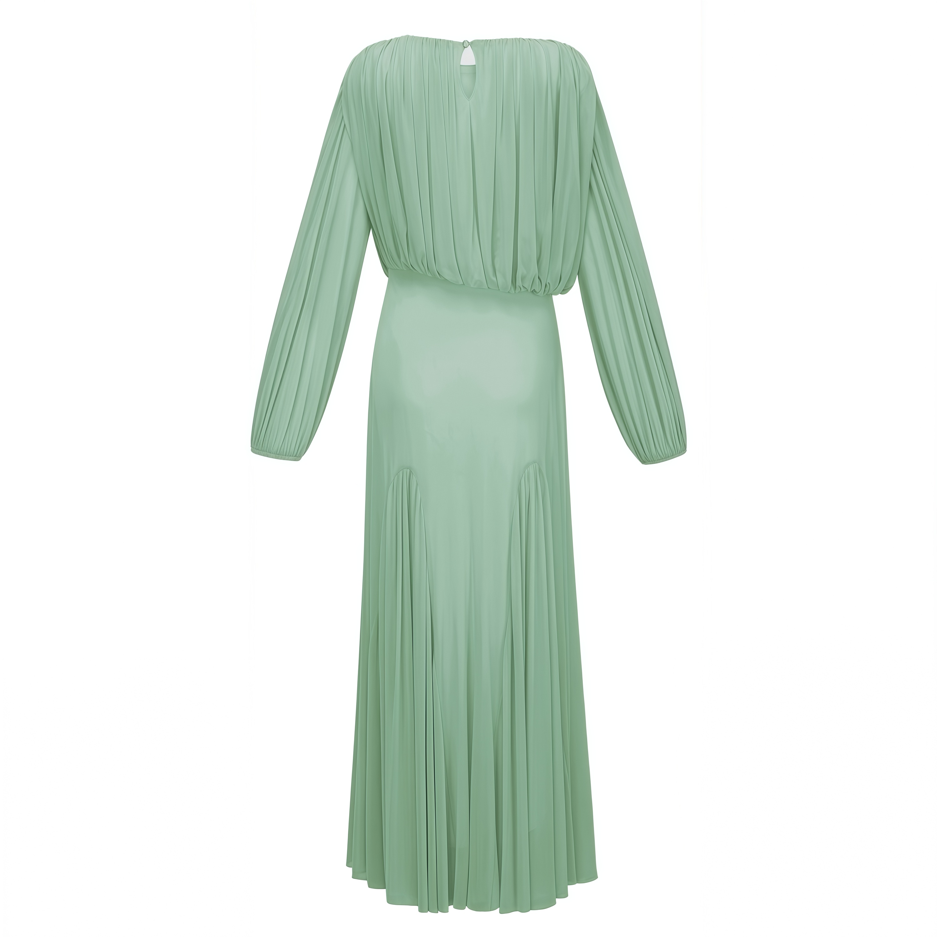 Robe longue plissée à manches Green Lantern