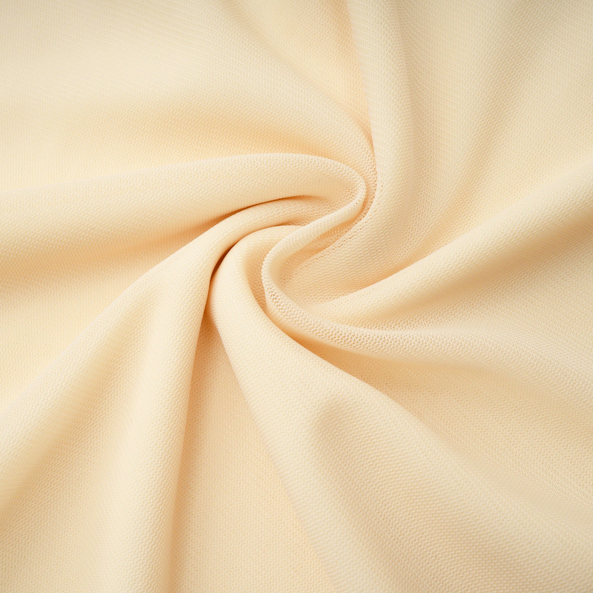 Robe longue plissée à manches lanterne jaune Annabelle