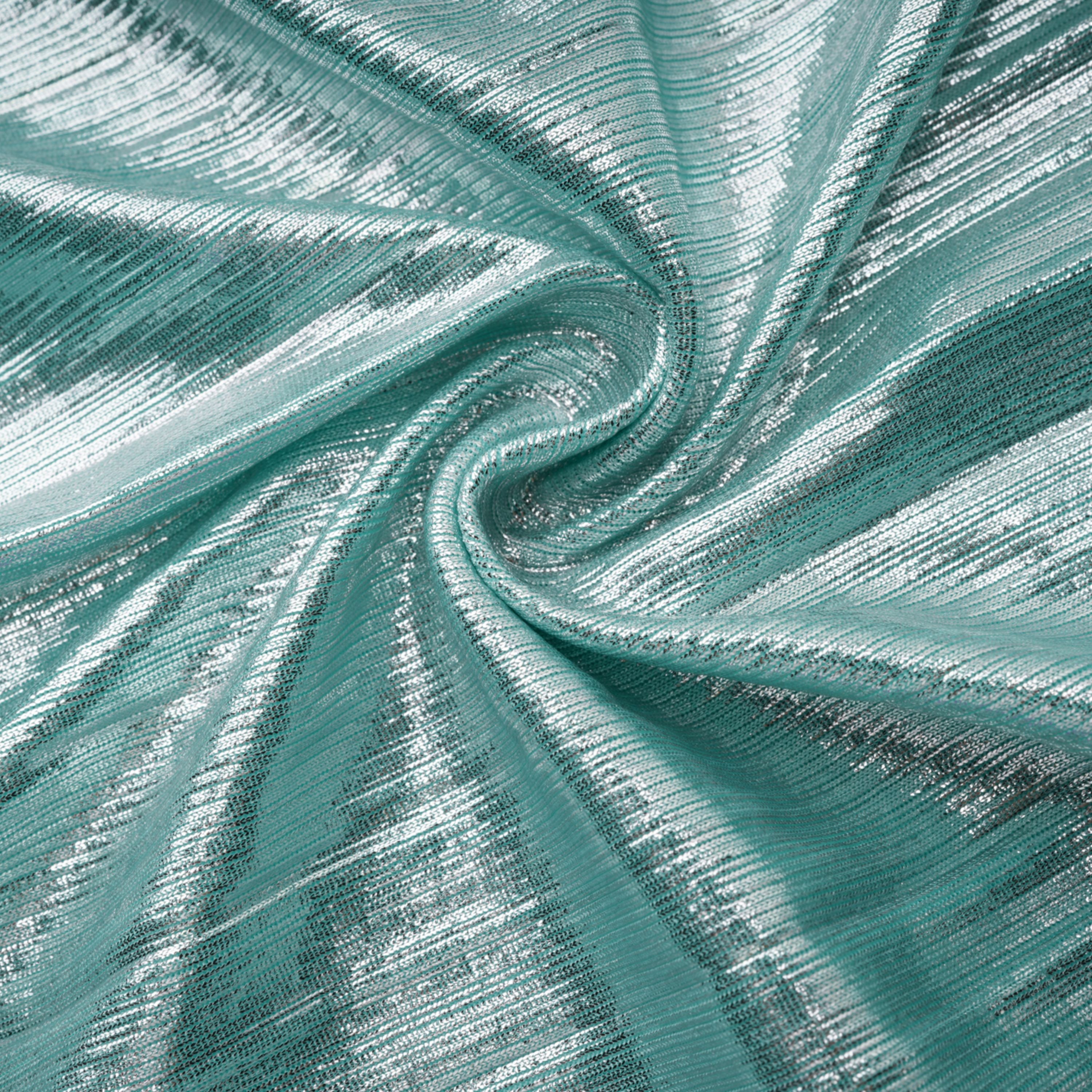 فستان طويل لامع باللون الأزرق الكوبالت من Azar