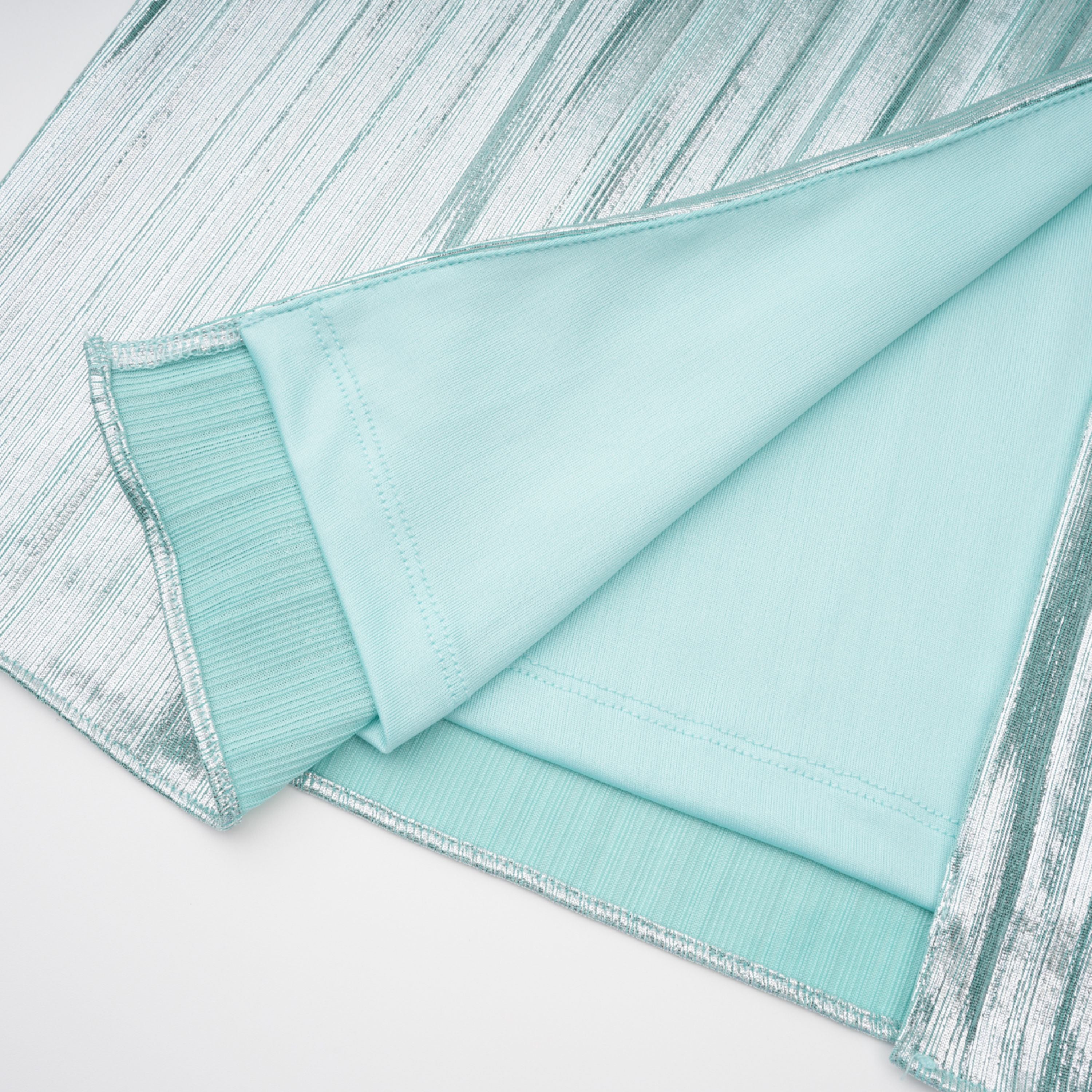 فستان طويل لامع باللون الأزرق الكوبالت من Azar