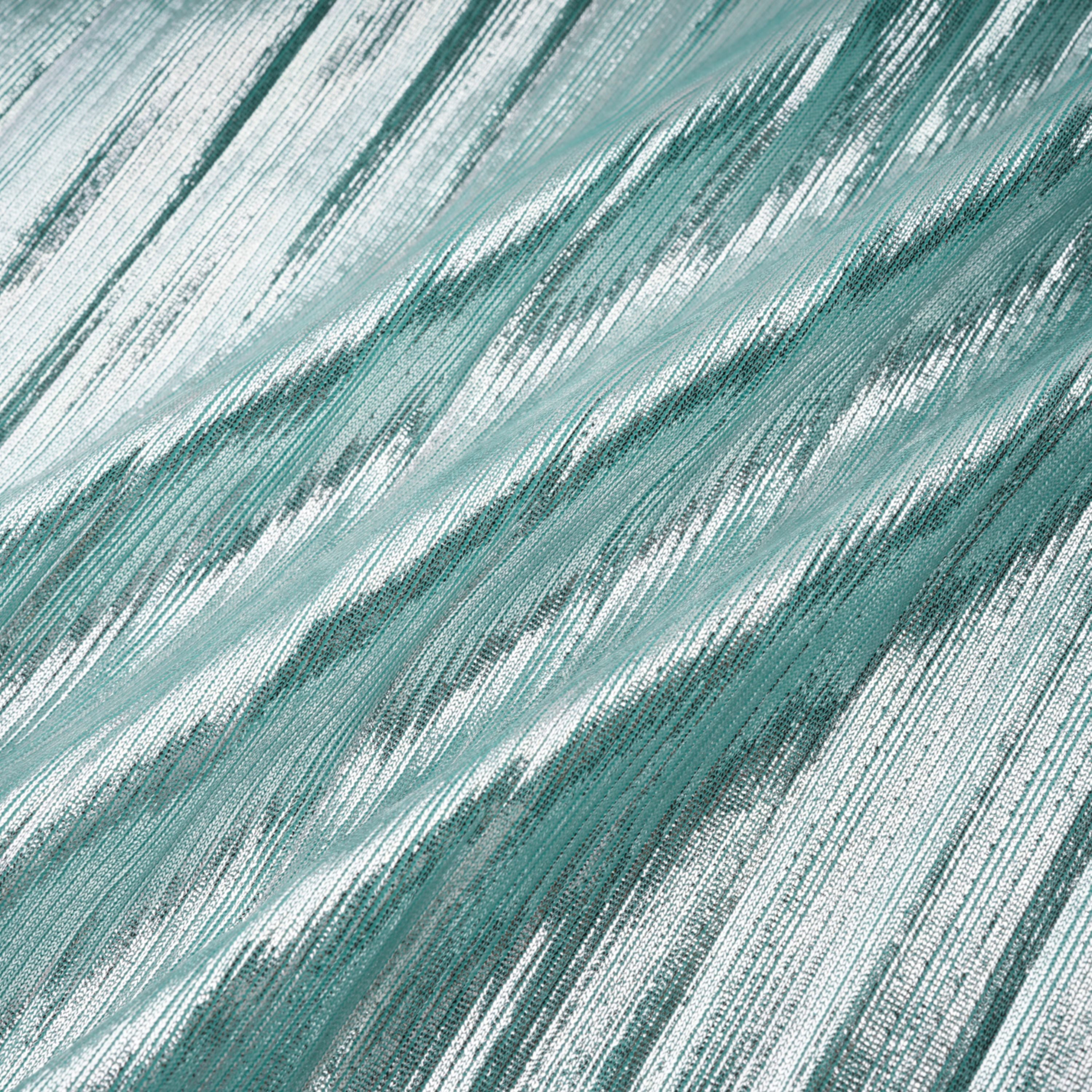 فستان طويل لامع باللون الأزرق الكوبالت من Azar