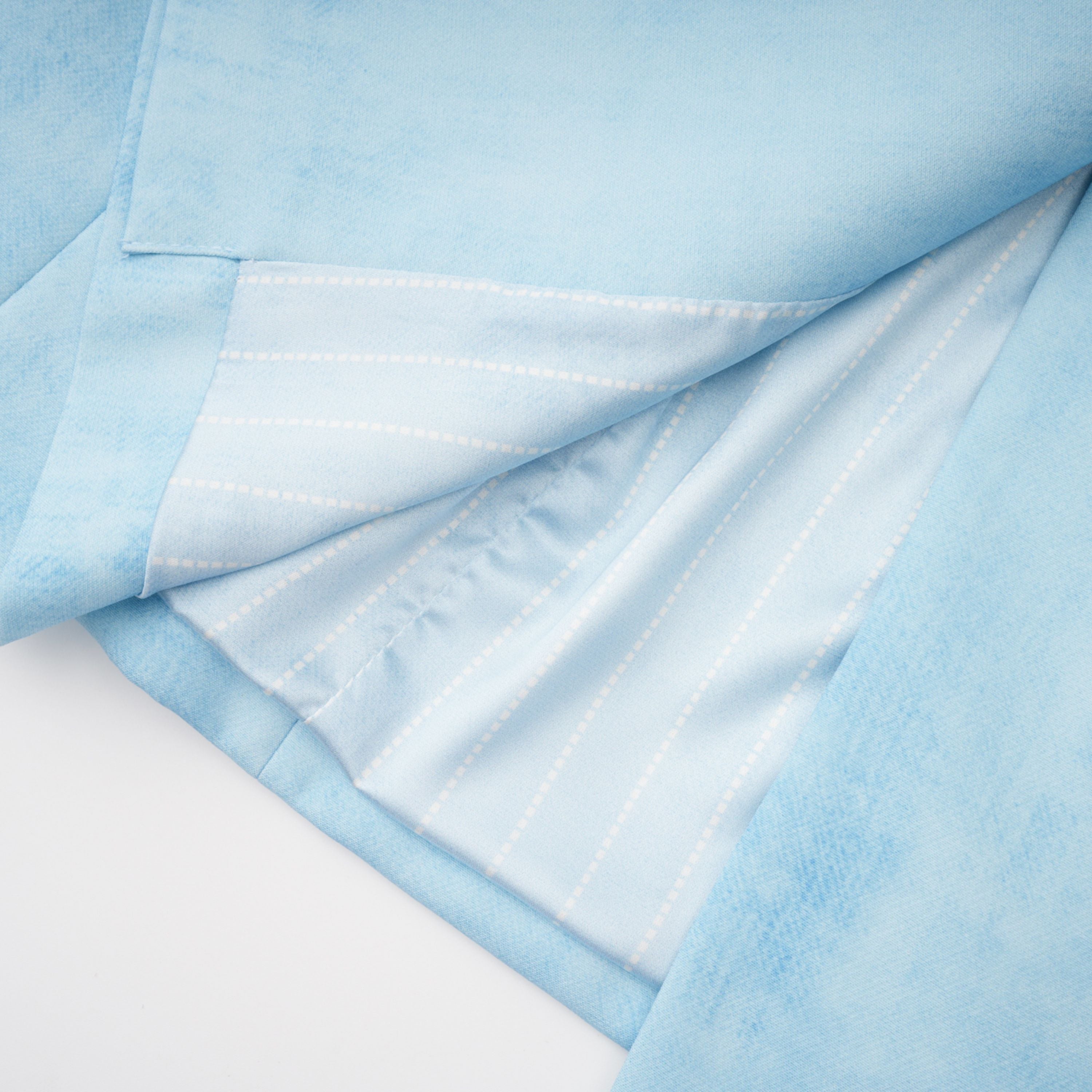 Célestine Blue Double-Breasted Blazer & Shorts Set