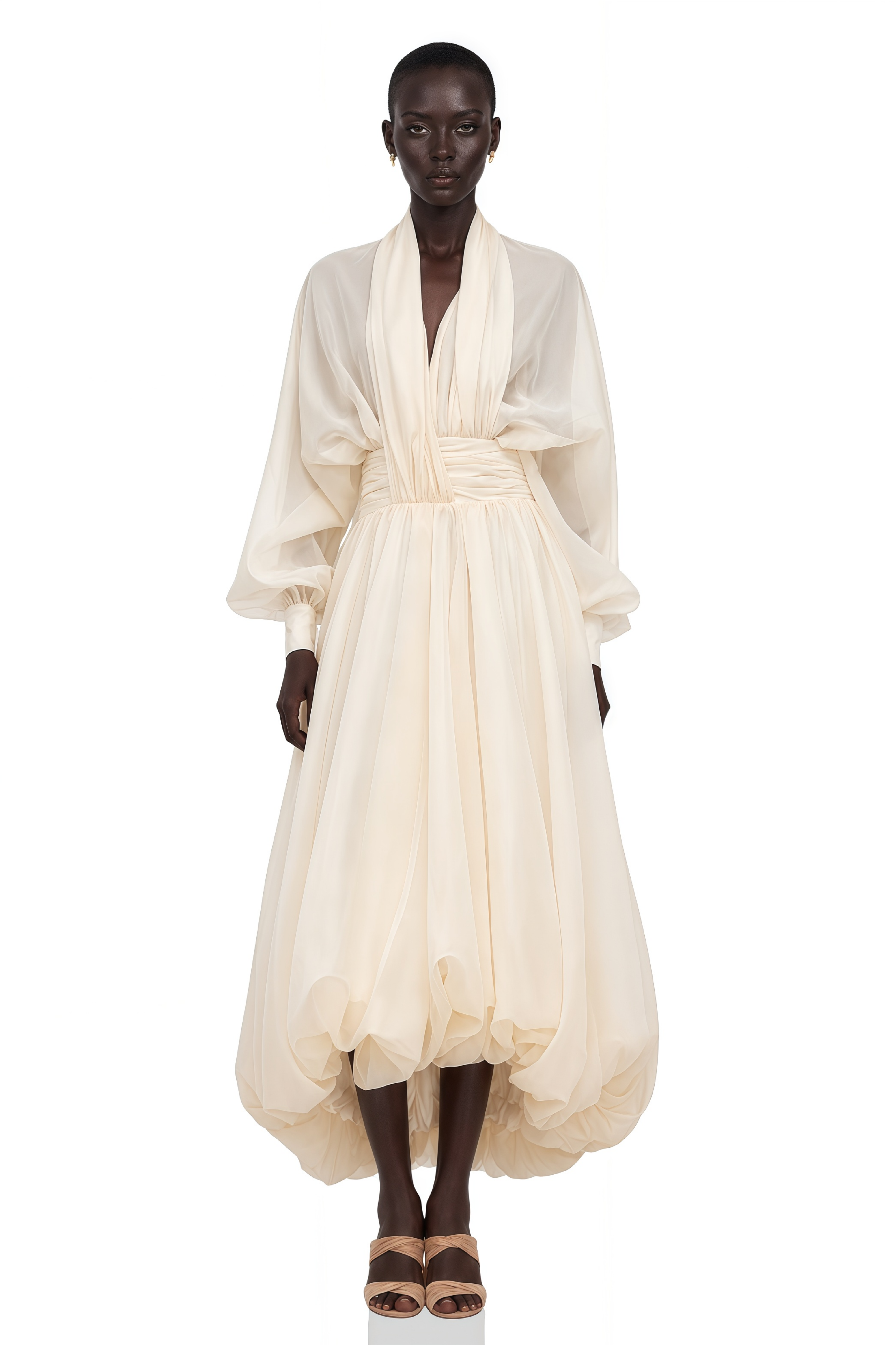 white midi tulle dress Bells Are Ringing Tulle Midi Dress White