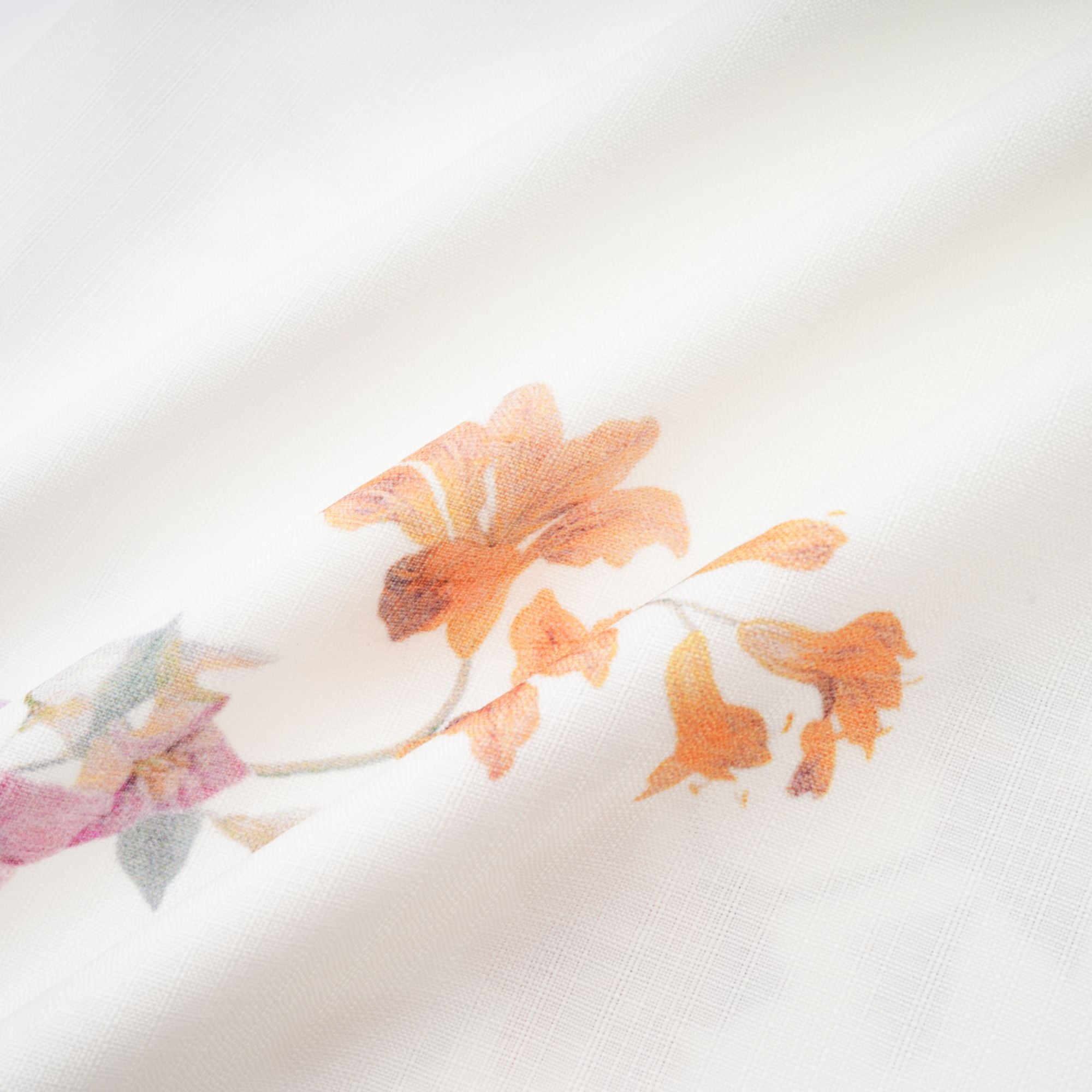 Gaëlle floral linen midi dress