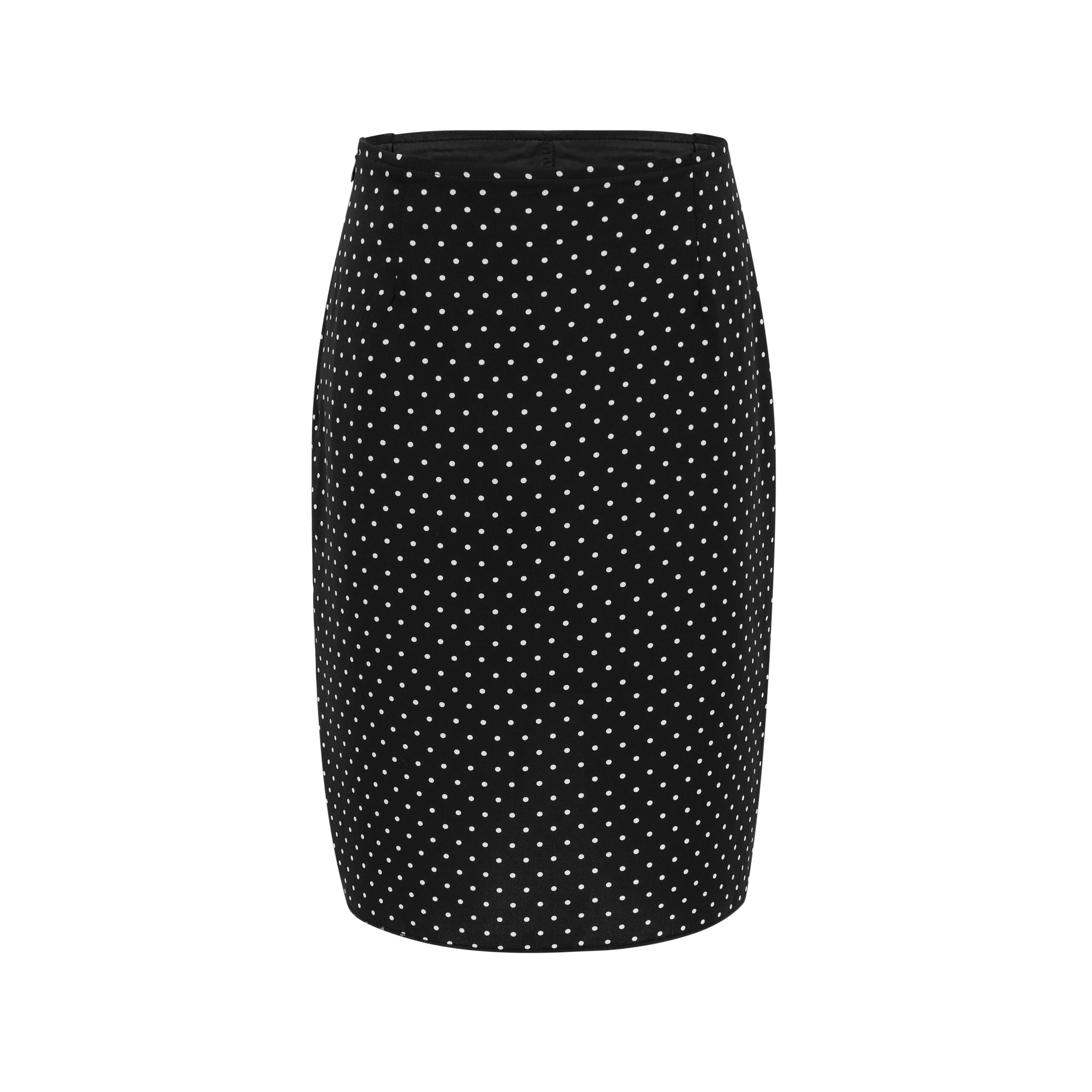 Clémence polka dot print skirt