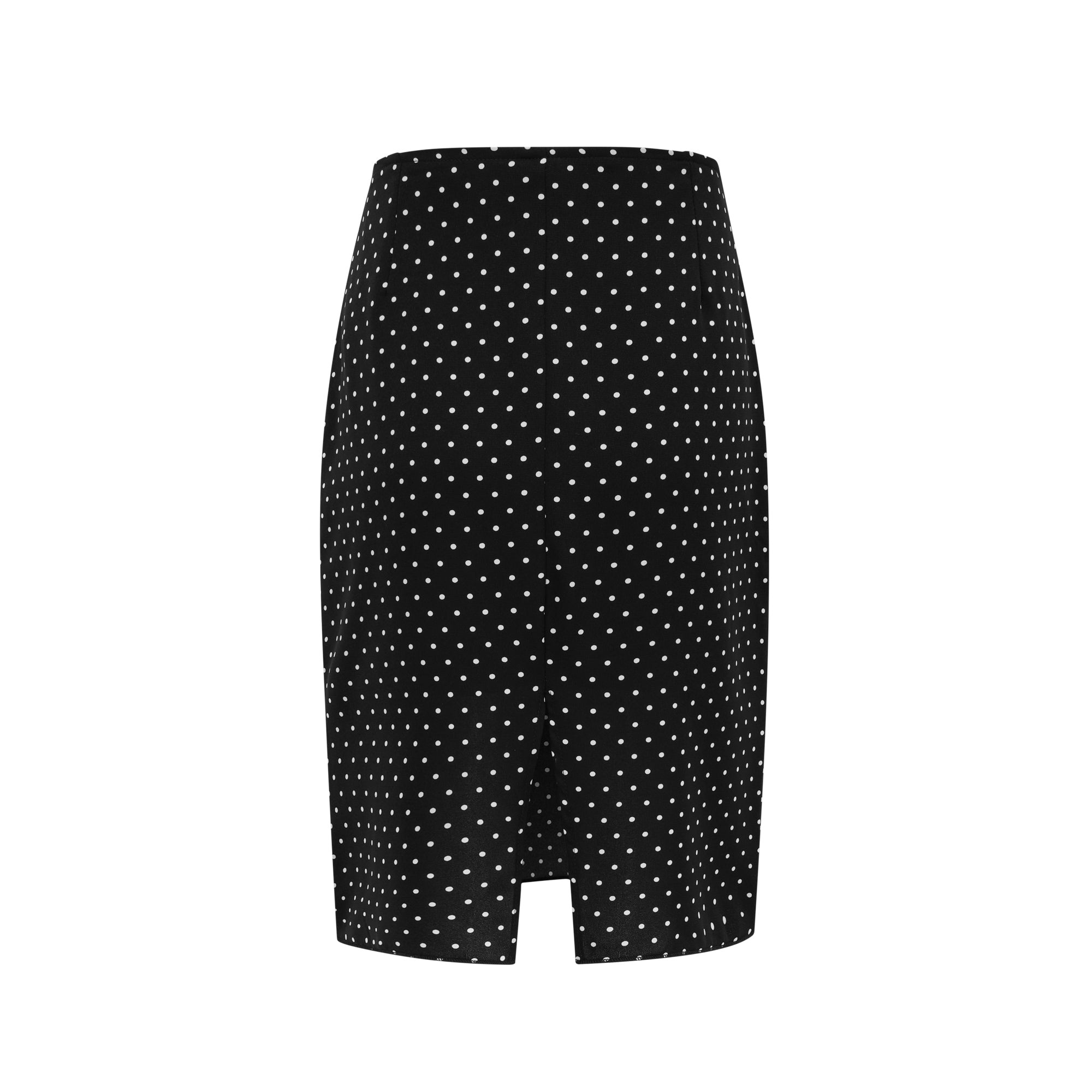 Clémence polka dot print skirt