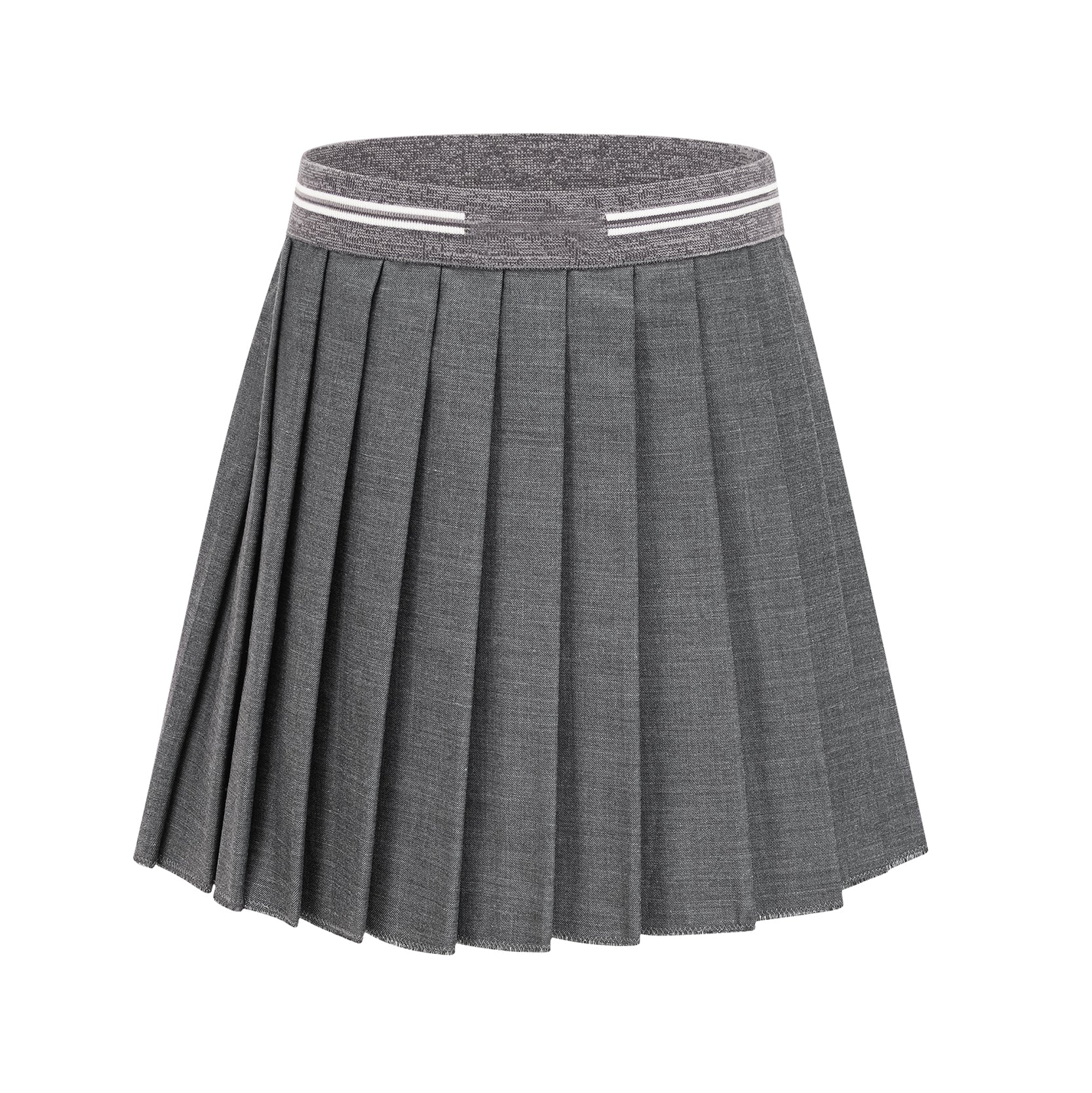 Éléonore pleated a-line skirt