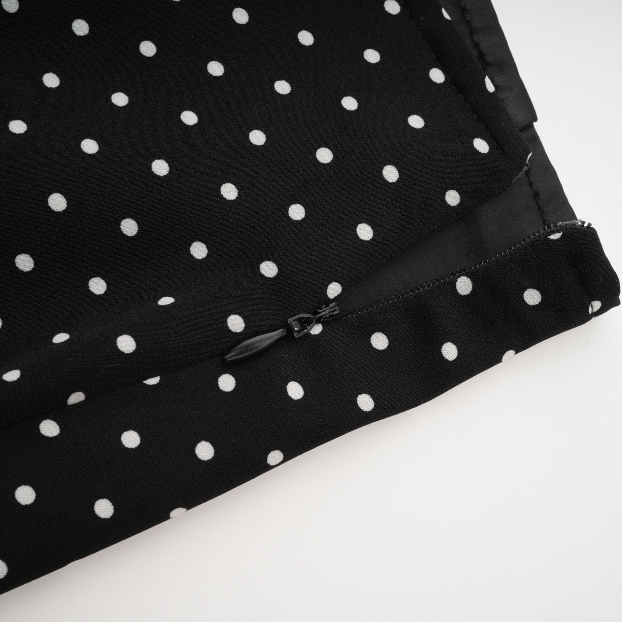 Clémence polka dot print skirt