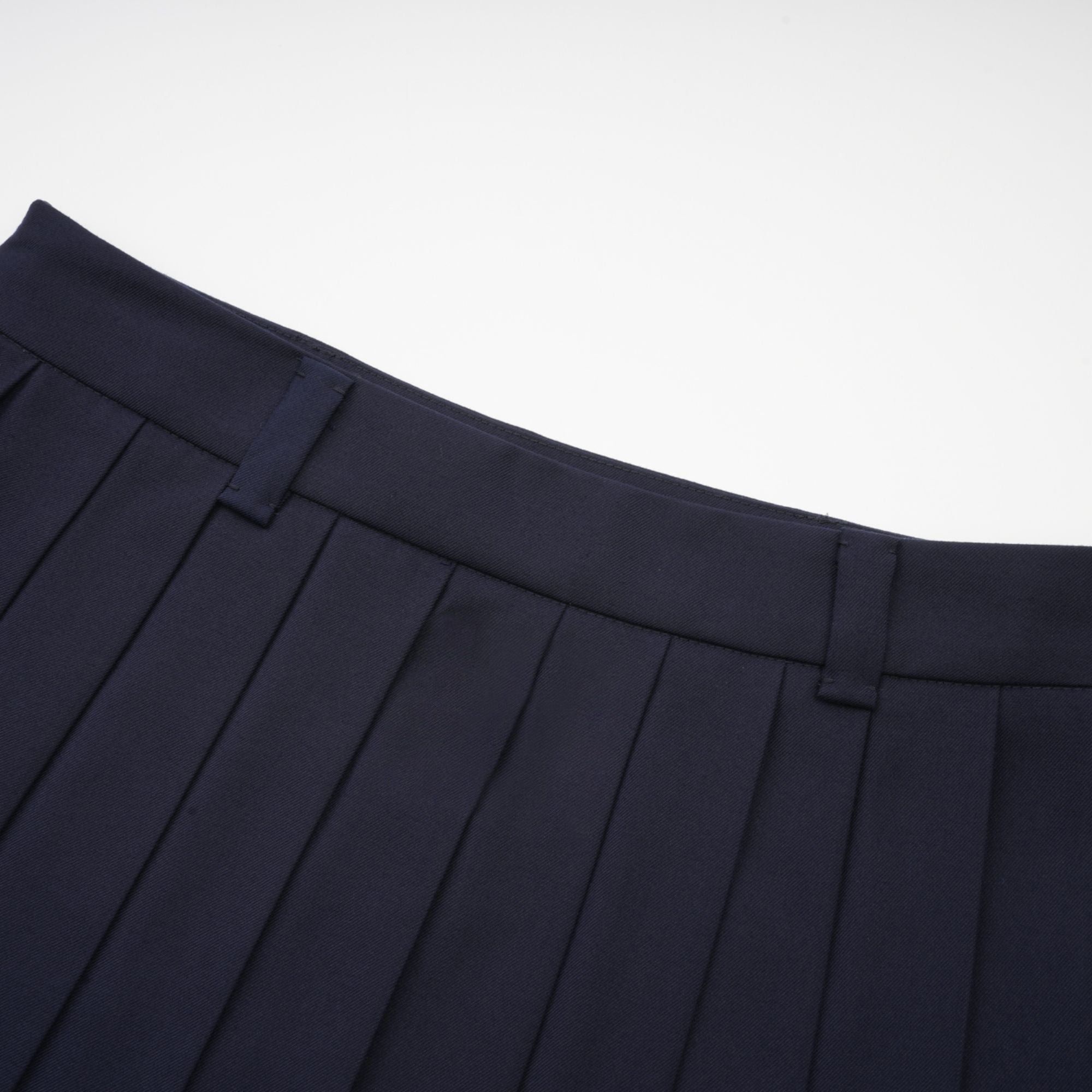 Mélisande embroidered a-line pleated skirt