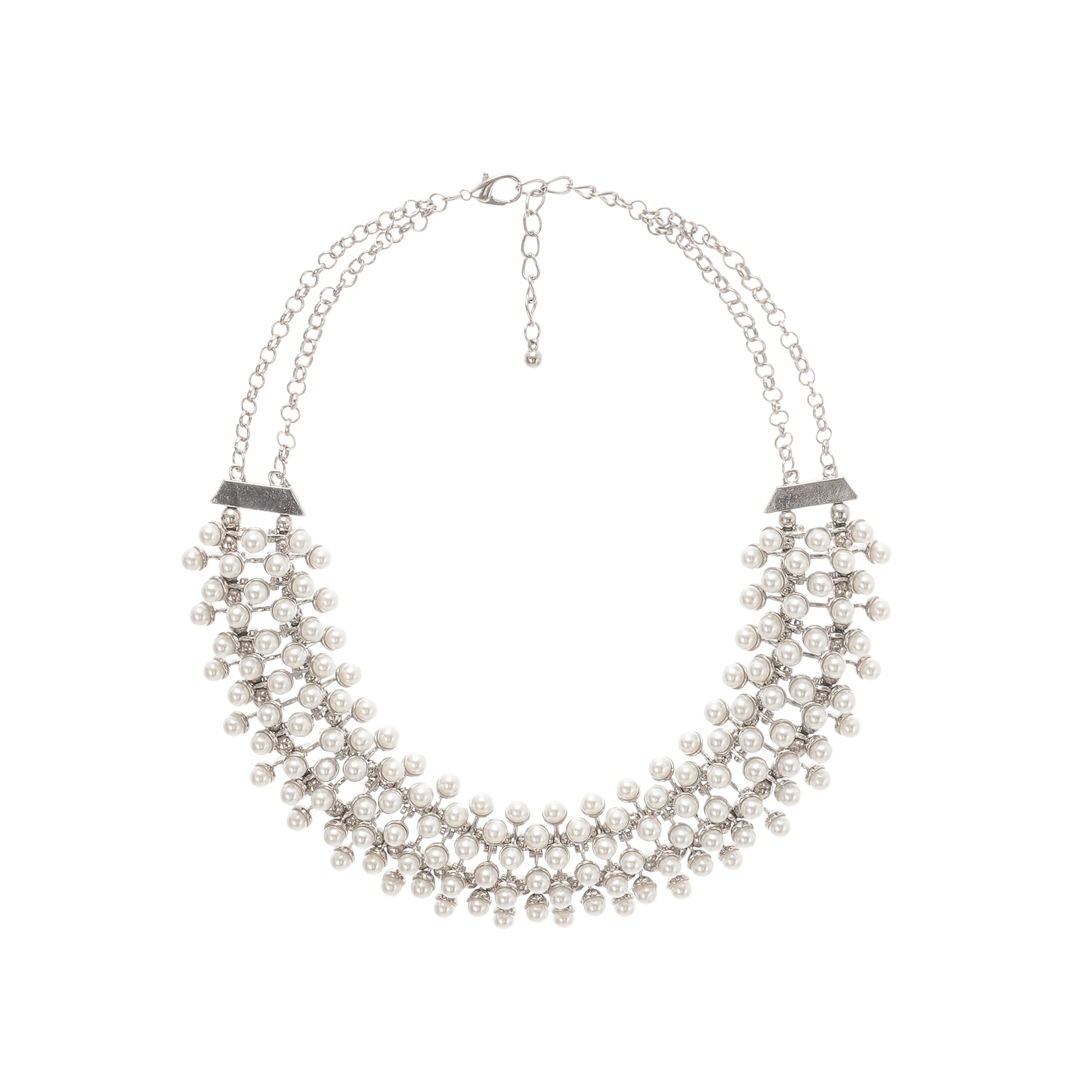 Perrine faux-pearl necklace