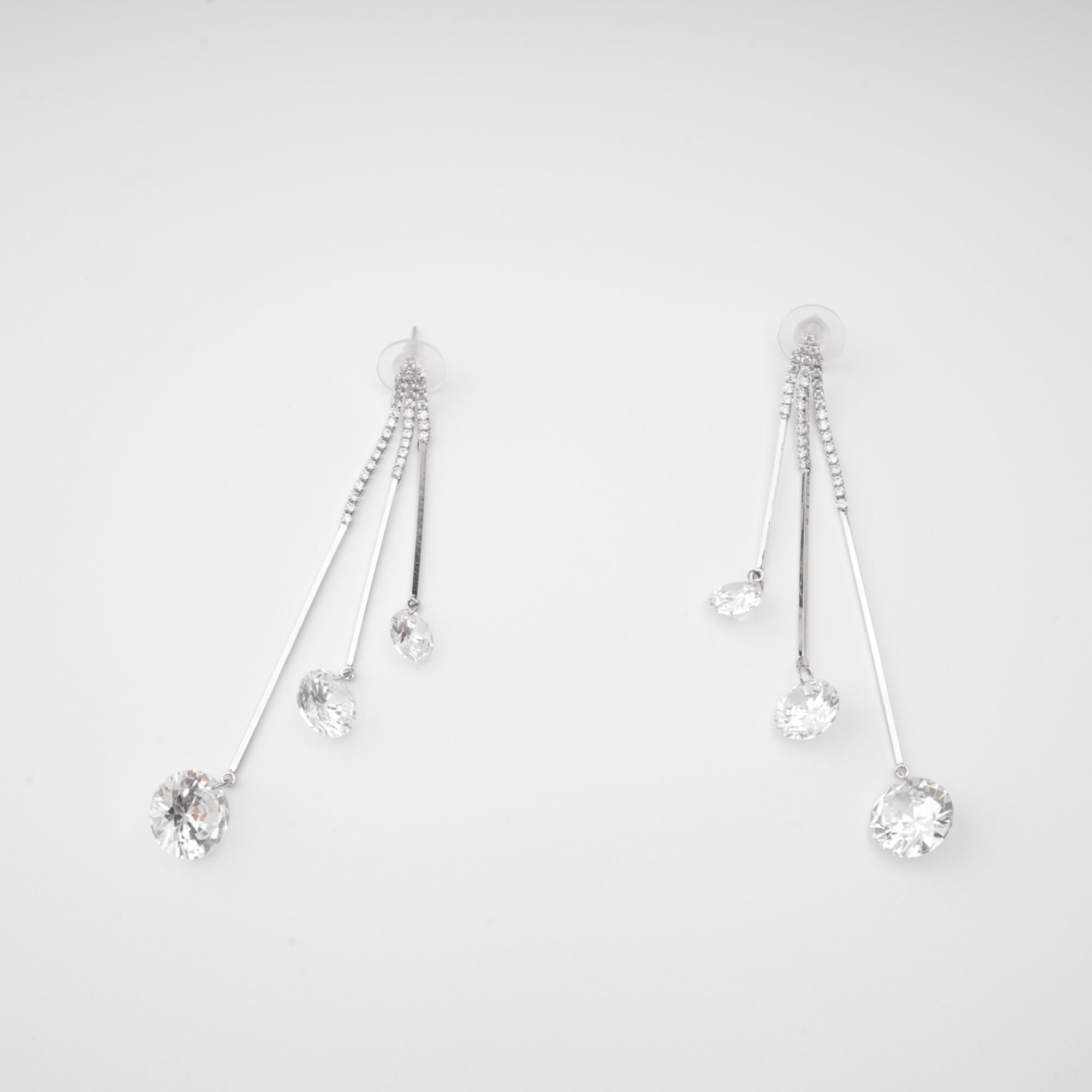 Solada crystal drop earrings